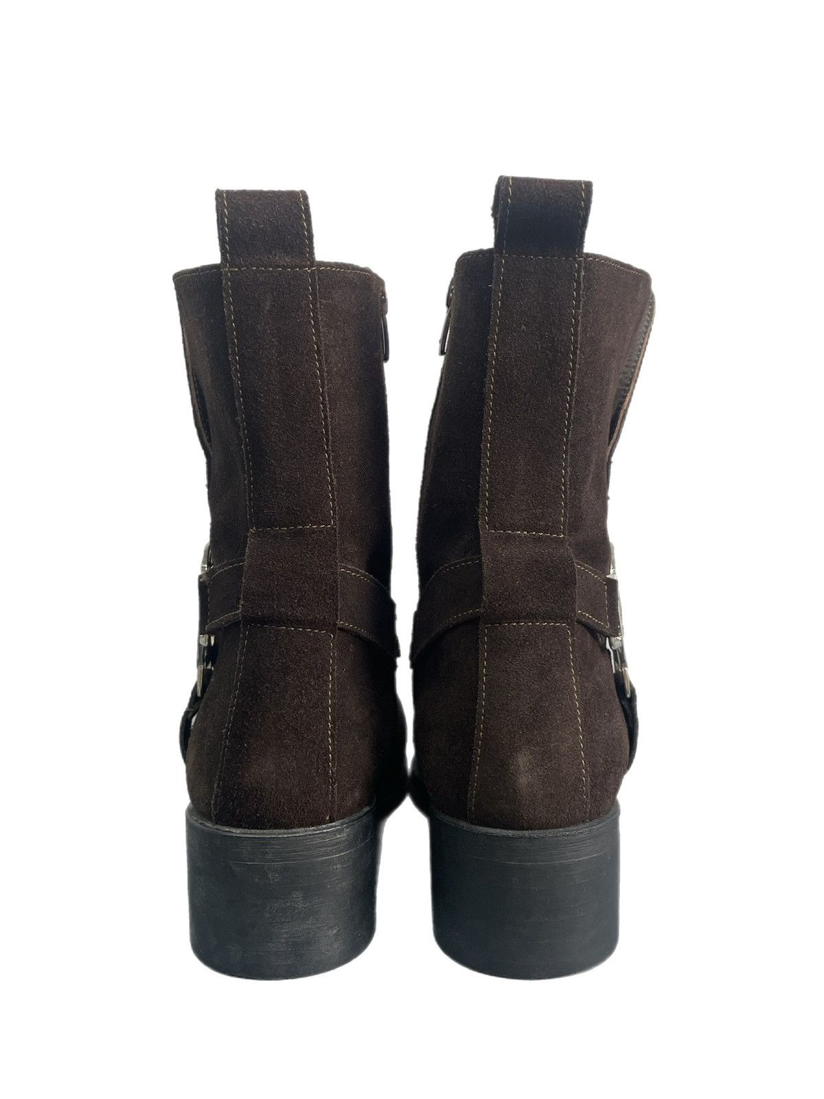 John Galliano Last drop✅✅galliano suede buckle boots western cowboy y2k Size US 8 / EU 41 - 8 Thumbnail