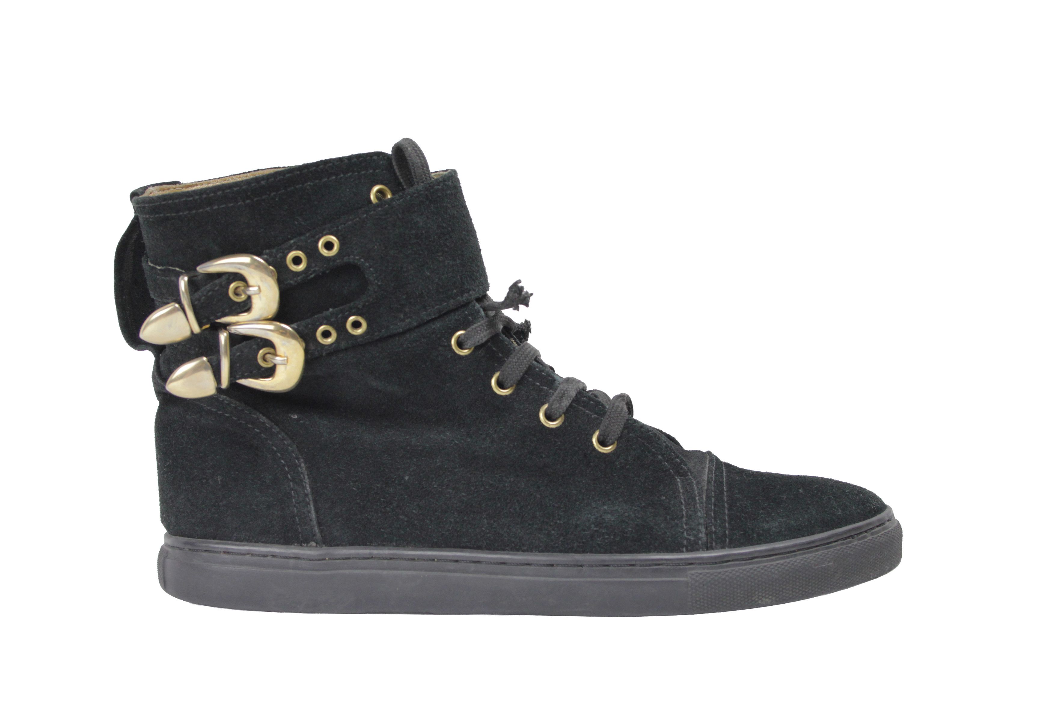 Stine Goya Belted Y2K Suede Hi-Top Size US 9 / IT 39 - 2 Thumbnail