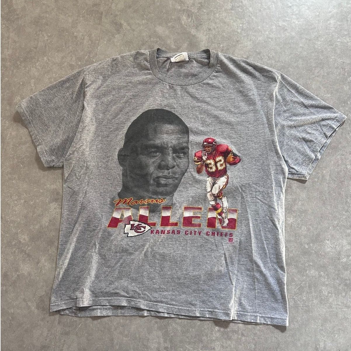 CSA Vintage Kansas City Chiefs Marcus Allen Realism Shirt XL Size US XL / EU 56 / 4 - 1 Thumbnail