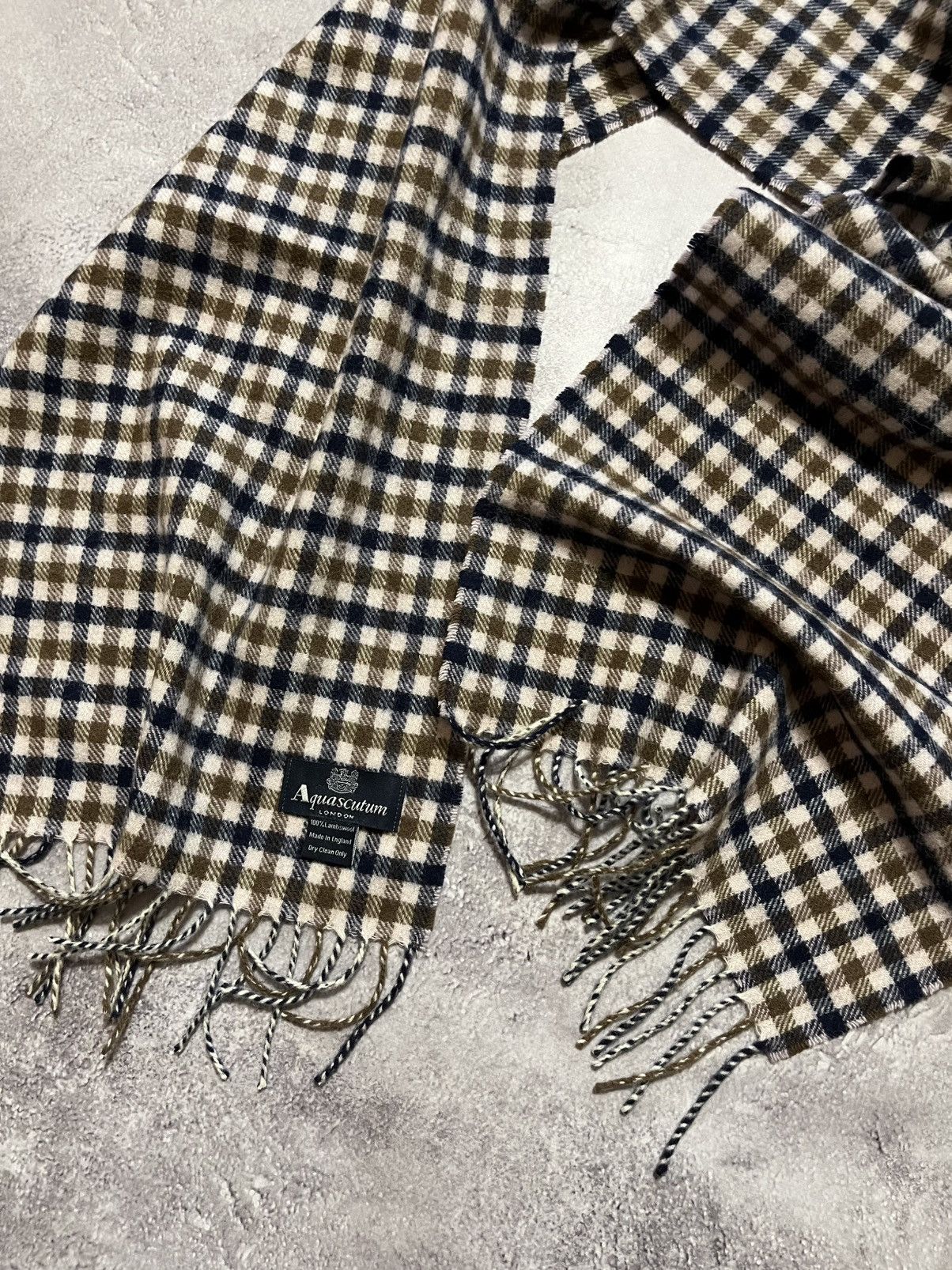 Aquascutum Aquascutum London wool scarf Size ONE SIZE - 3 Thumbnail