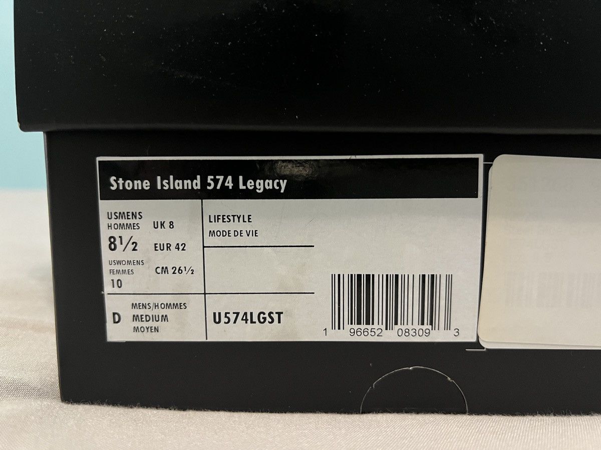 New Balance × Stone Island Stone Island x New Balance 574 Legacy Size US 8.5 / EU 41-42 - 10 Thumbnail