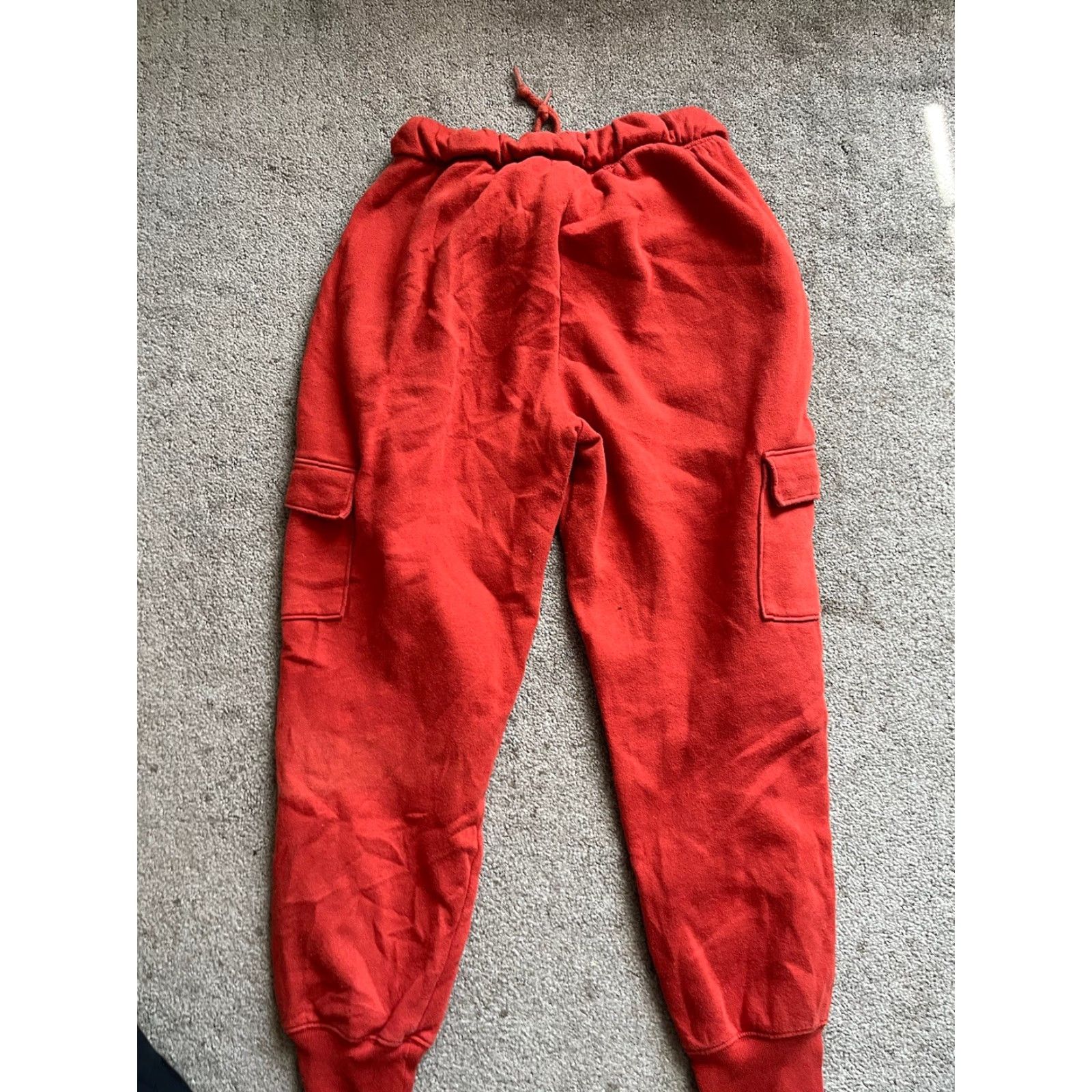 Pinko Victoria Secret PINK Cargo Pocket Sweatpants Womens Size XS Orange Size 26" / US 2 / IT 38 - 3 Thumbnail