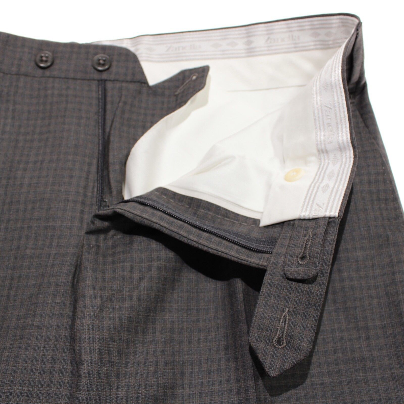 Zanella Zanella New with tags Dress Pants Size 34 US In Gray Size US 34 / EU 50 - 3 Thumbnail
