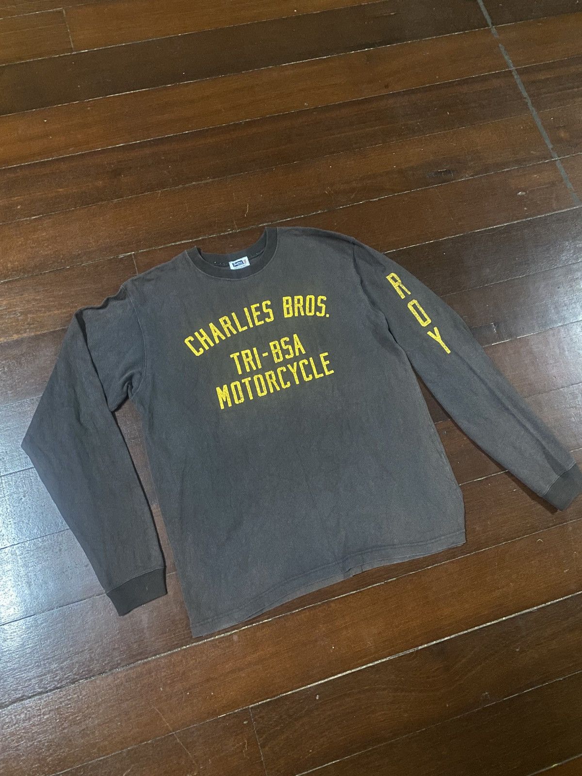 Warehouse & Co. Vintage PHERROW charlies bros hillsboro m.c longsleeve tee Size US L / EU 52-54 / 3 - 2 Thumbnail