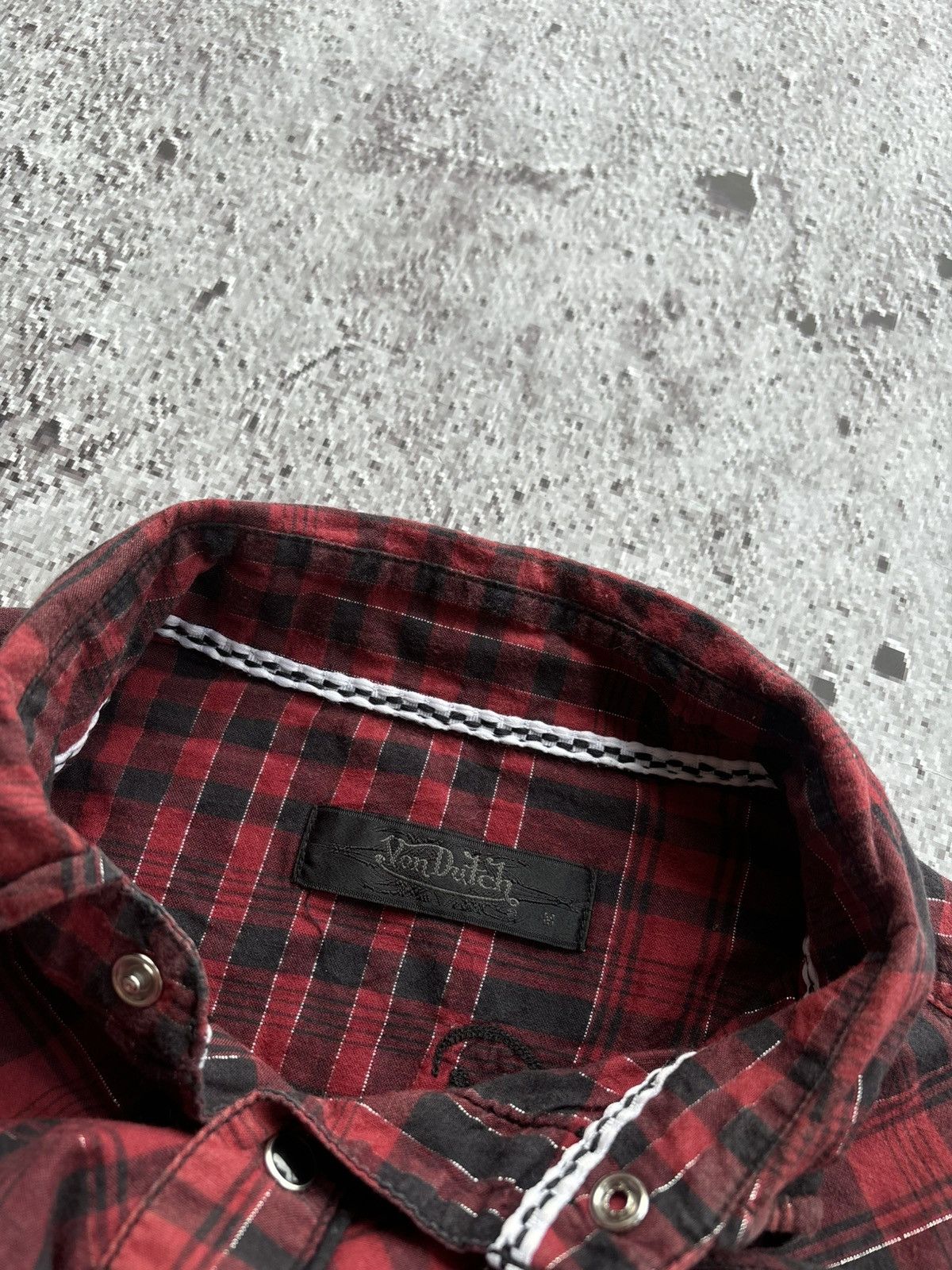 Hysteric Glamour Y2k Von Dutch Skull Ifsix Punk style Shirt Size US M / EU 48-50 / 2 - 7 Thumbnail