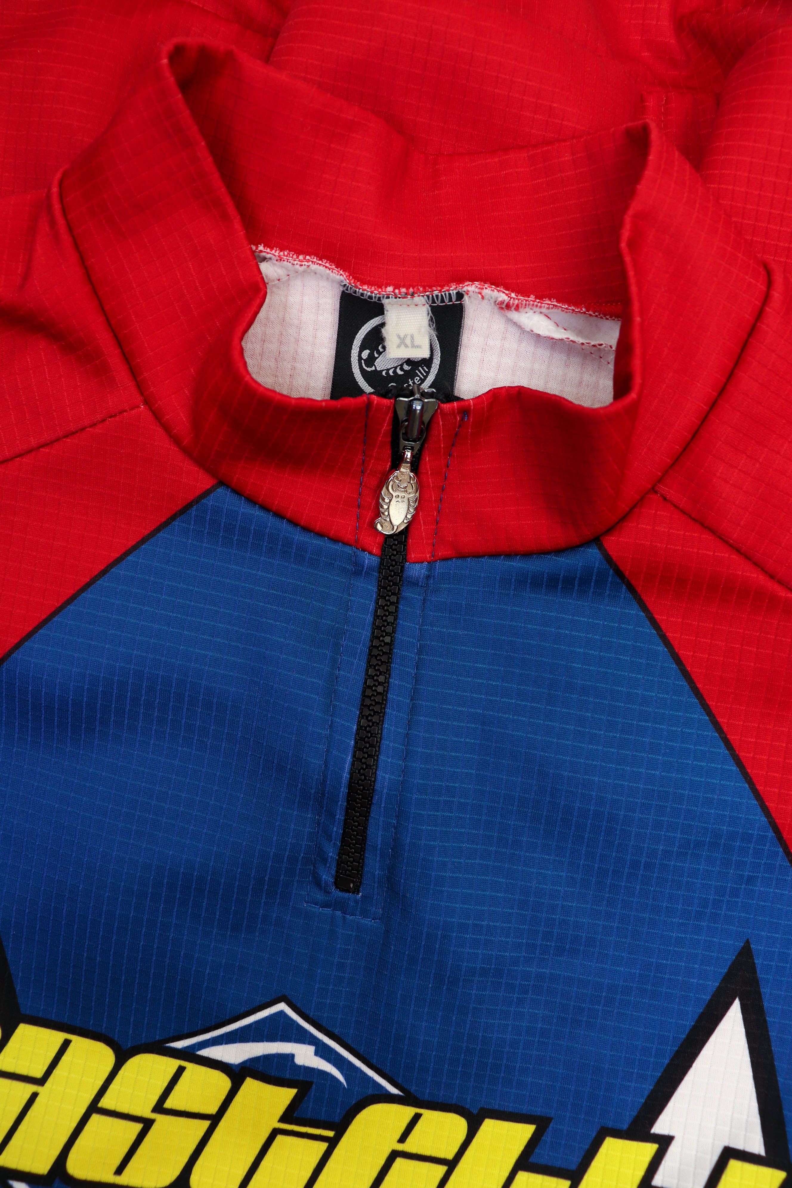 Other Castelli Multicolor Cycling Long Sleeve 1/4 Zip Jersey Size US XL / EU 56 / 4 - 7 Thumbnail