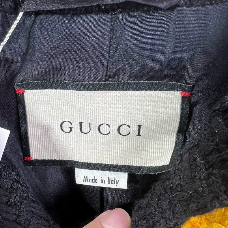 Gucci Gucci Size 38 Yellow small fragrance style knitted jacket Size US XXS / EU 40 - 3 Thumbnail