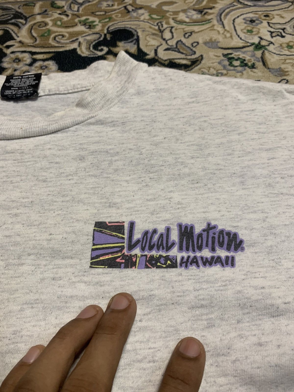Vintage 90s LOCAL MOTION HAWAII SHIRT NICE BACKHIT Size US M / EU 48-50 / 2 - 4 Thumbnail