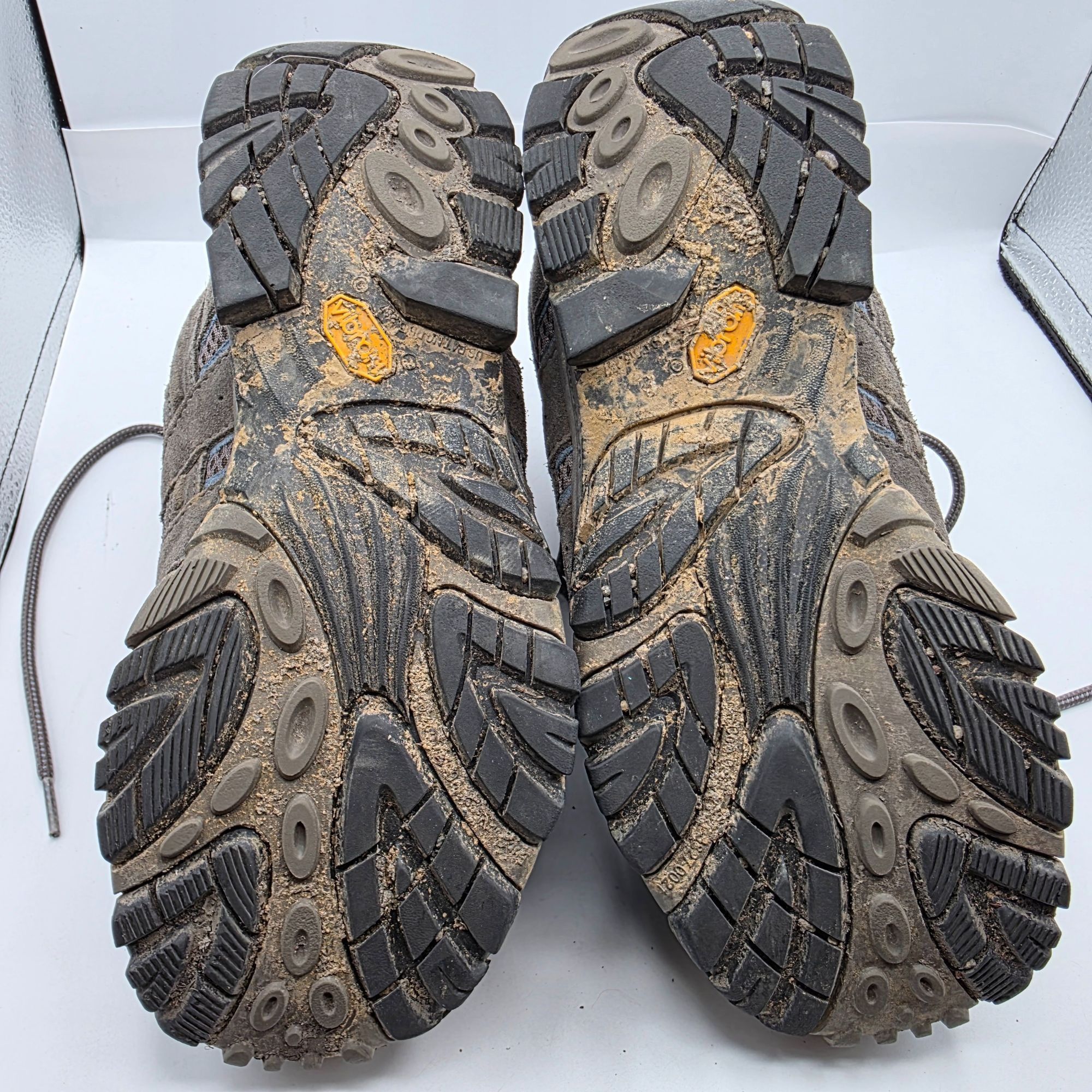 Merrell Merrell Moab 2 Mid Womens Size 11 Gray Hiking Shoes Camping Size US 11 / IT 41 - 8 Thumbnail