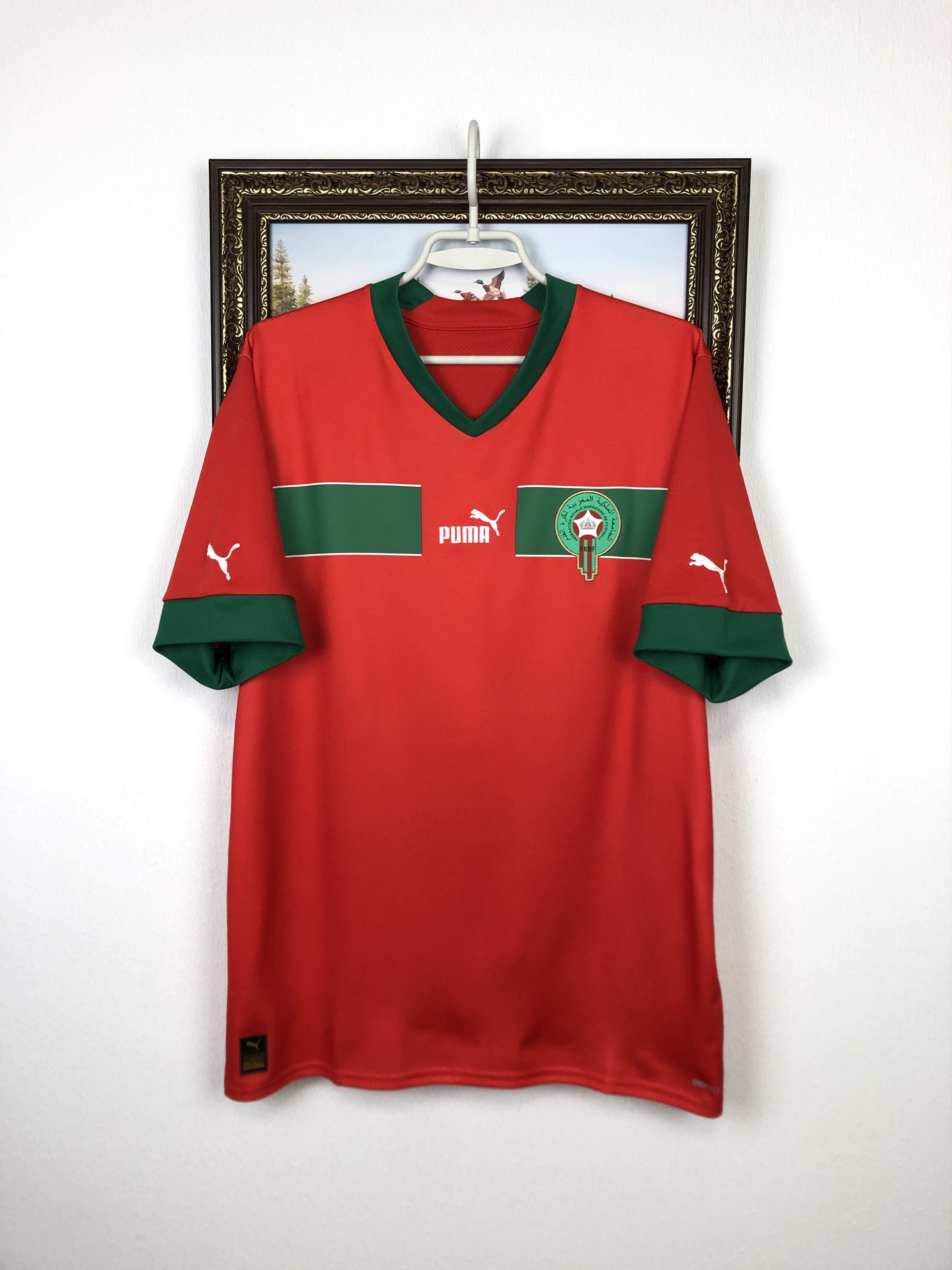 Morocco football shirt 2022 Soccer Puma Jersey Tee Hype