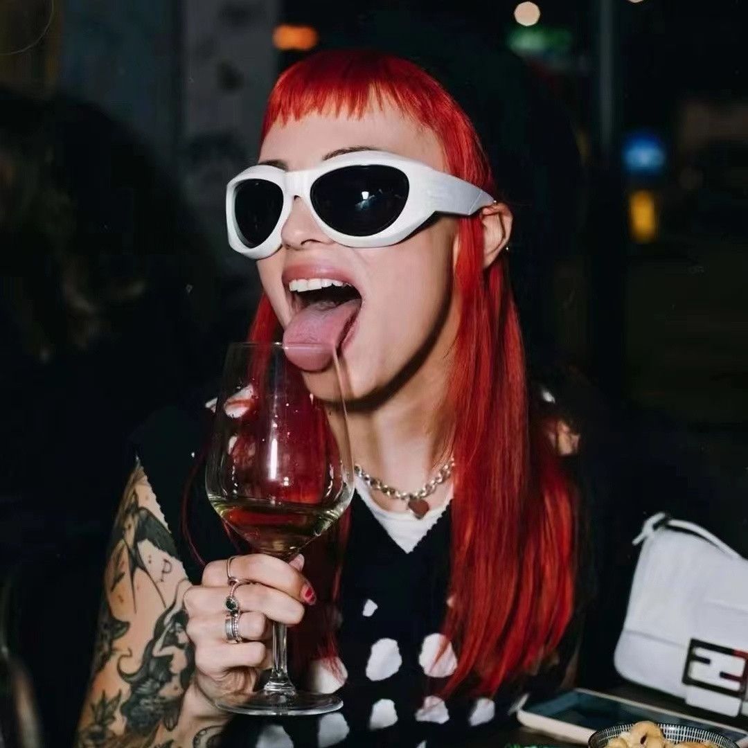 Electric Visual Rare Street ins style custom avant-garde sunglasses Size ONE SIZE - 3 Thumbnail