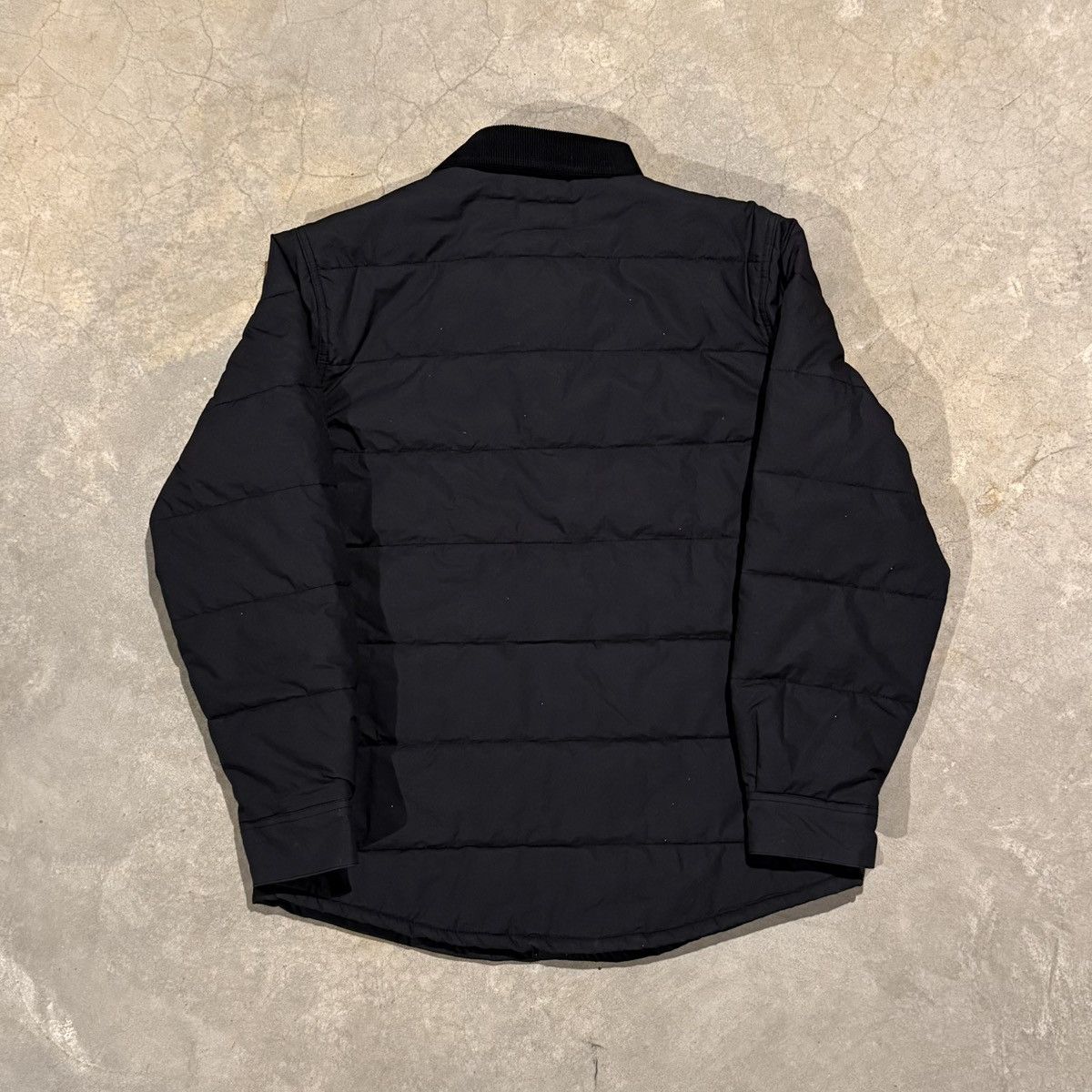 Brixton Brixton Cass Quilted Collared Overshirt Jacket Black Size US M / EU 48-50 / 2 - 7 Thumbnail