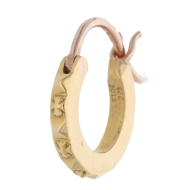 Chrome Hearts Chrome Hearts TFP Tiny Hoop Earring Size ONE SIZE - 1 Thumbnail