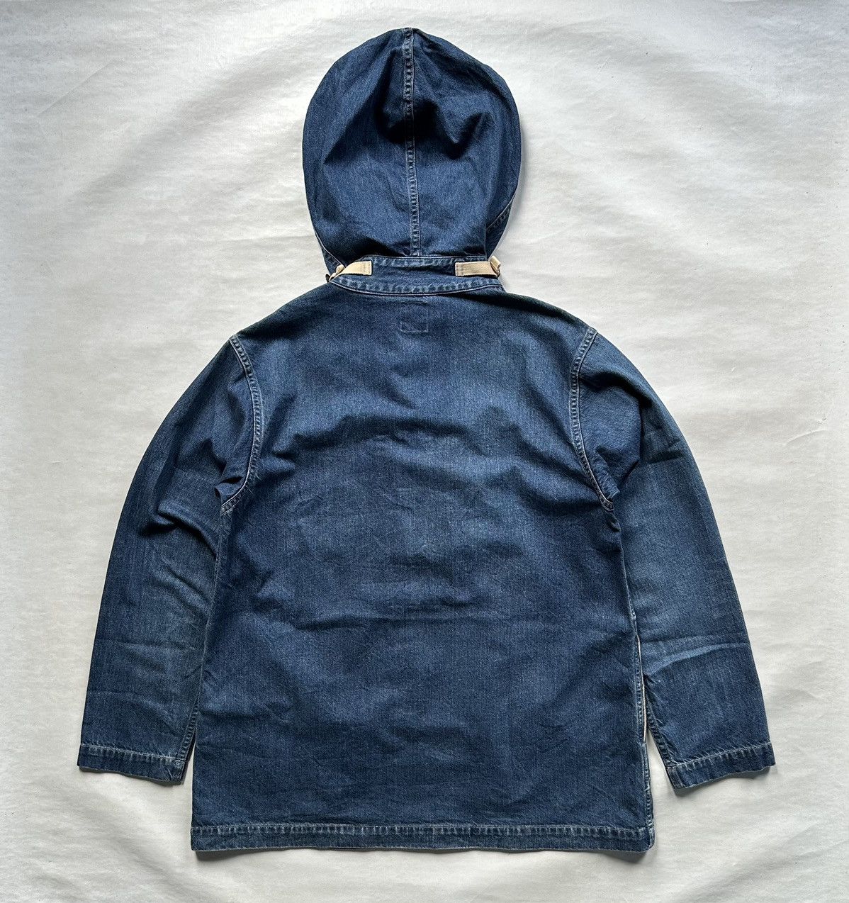 Engineered Garments (Ordinary Fits) Re:Ordinary Gunner Smock Denim Anorak Parka Size US M / EU 48-50 / 2 - 2 Thumbnail