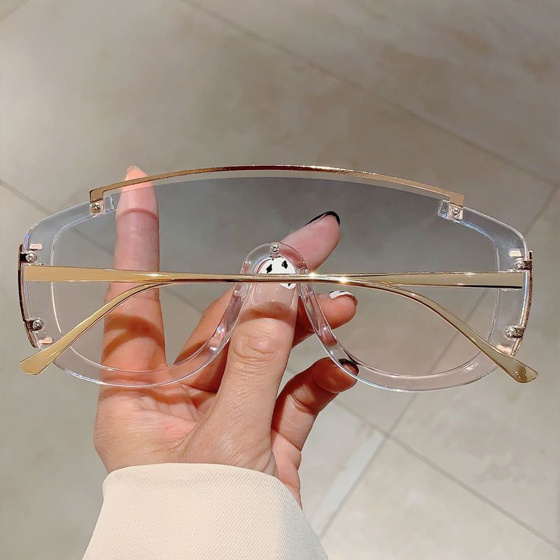 VIBE New Design Street ins style custom avant-garde sunglasses Size ONE SIZE - 3 Thumbnail
