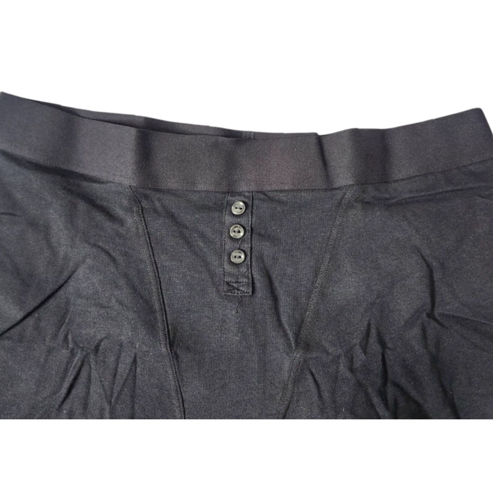 Vintage Aerie Womens M Boyshort Panties Black Cotton Spandex Size 32" / US 10 / IT 46 - 3 Thumbnail
