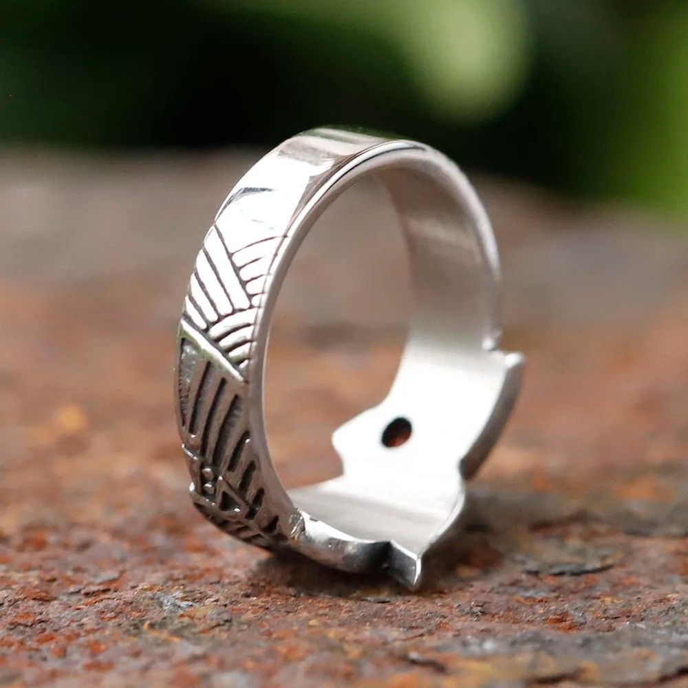 Jewelry Viking Dragon Ring Streetwear Jewelry Fashion Gift Size ONE SIZE - 5 Thumbnail