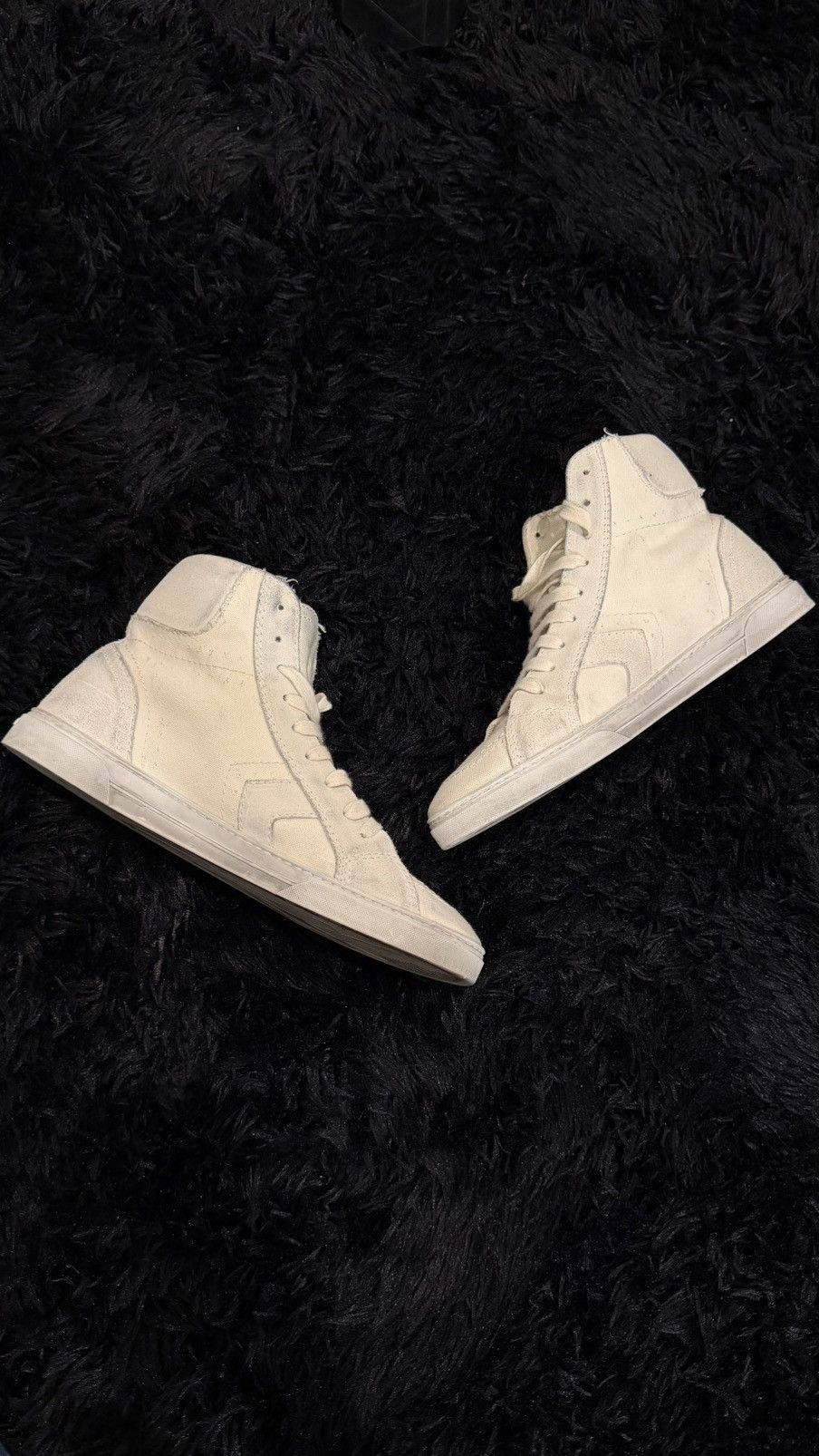 Saint Laurent Paris slp joe high “smoking forever” FW17 Size US 8.5 / EU 41-42 - 4 Thumbnail