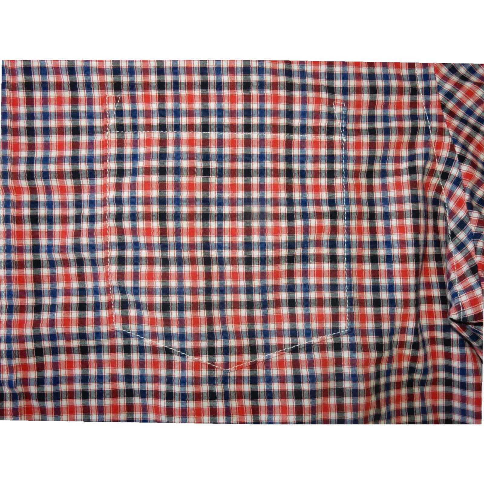 Banana Republic Banana Republic Men's Plaid Long Sleeve Button-Up Shirt Blue XL Cotton Size US XL / EU 56 / 4 - 3 Thumbnail