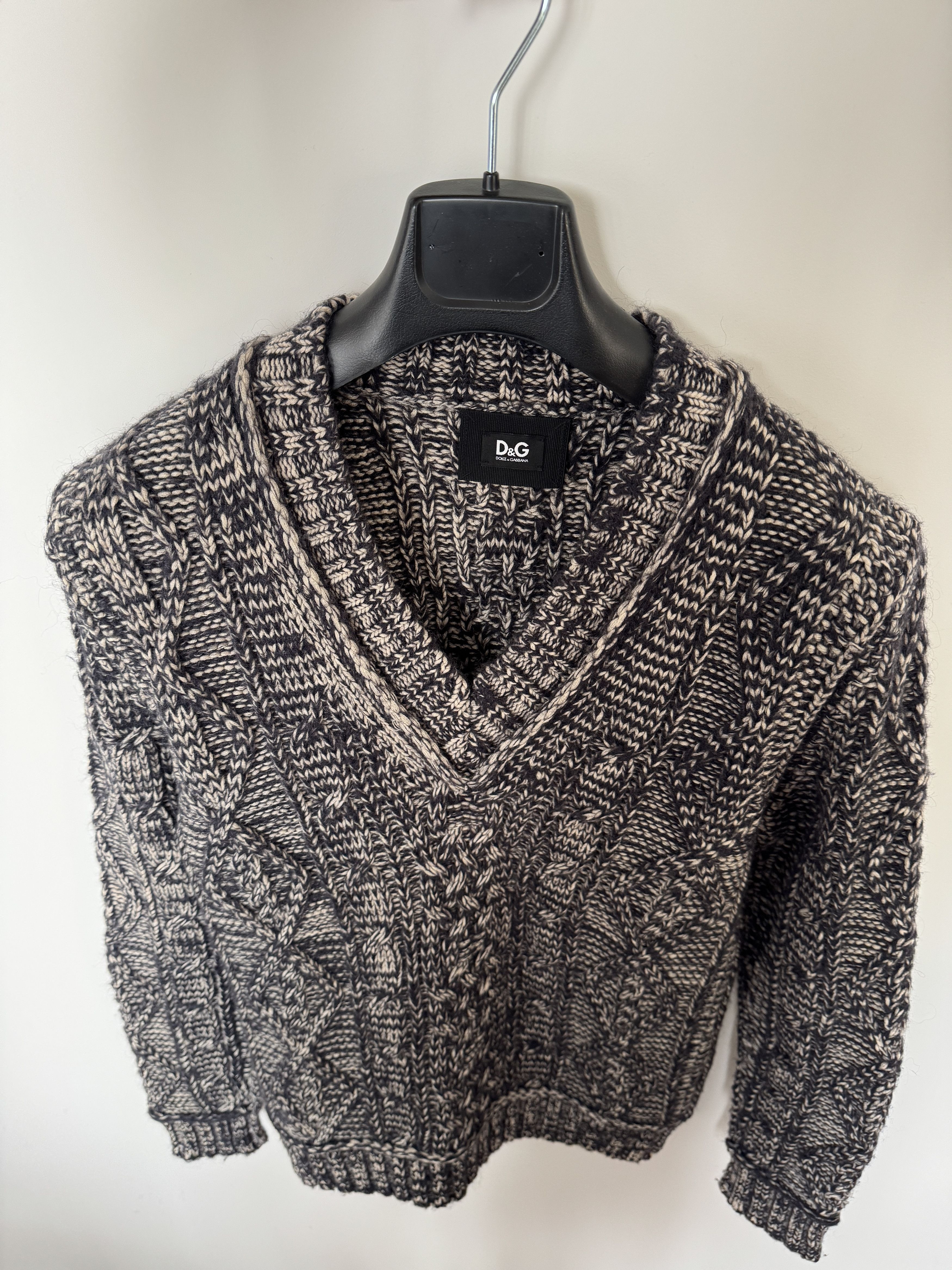Dolce & Gabbana Dolce & Gabbana Knit Sweater Size US M / EU 48-50 / 2 - 2 Thumbnail
