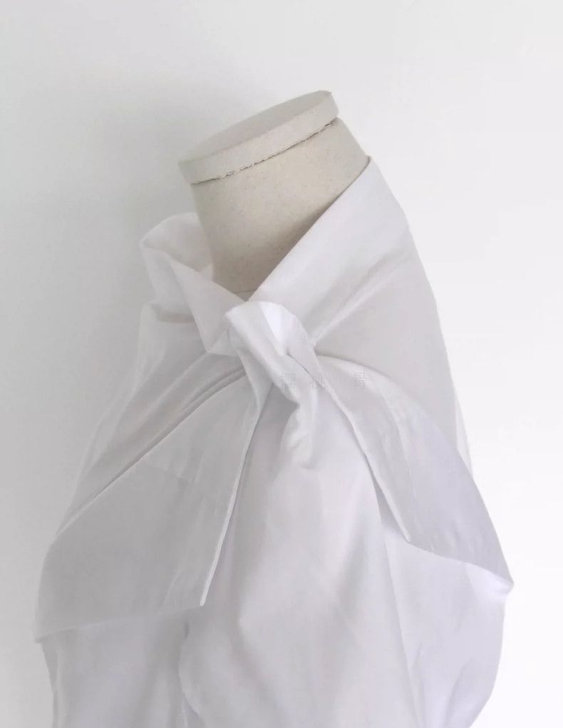 Comme des Garcons Comme Des Garcons Envelope type three-dimensional collar d Size XS / US 0-2 / IT 36-38 - 6 Thumbnail