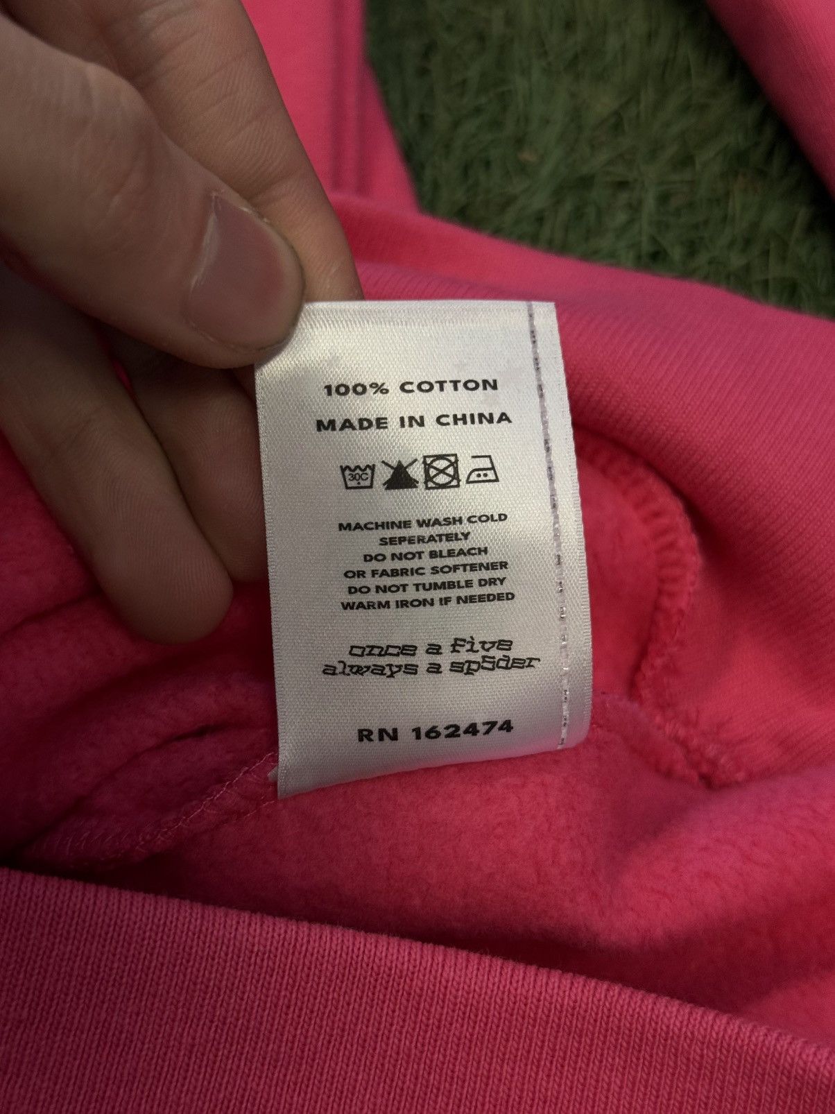 Sp5der Sp5der Worldwide Pink Hoodie Size XL (NEW) Size US XL / EU 56 / 4 - 7 Thumbnail