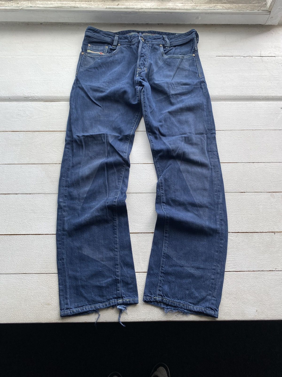 Diesel 🔥OPIUM PUNK DIESEL BAGGY FLARED SUN FADED DISTRESSED JEANS Size US 34 / EU 50 - 21 Thumbnail