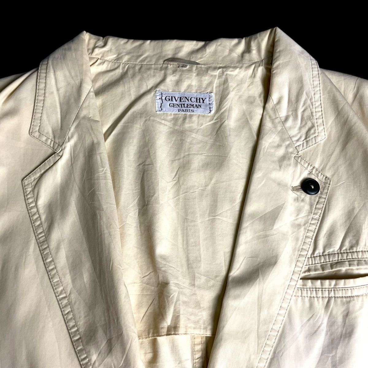 Givenchy VINTAGE GIVENCHY GENTLEMAN PARIS BLAZER JACKET Size US L / EU 52-54 / 3 - 8 Thumbnail