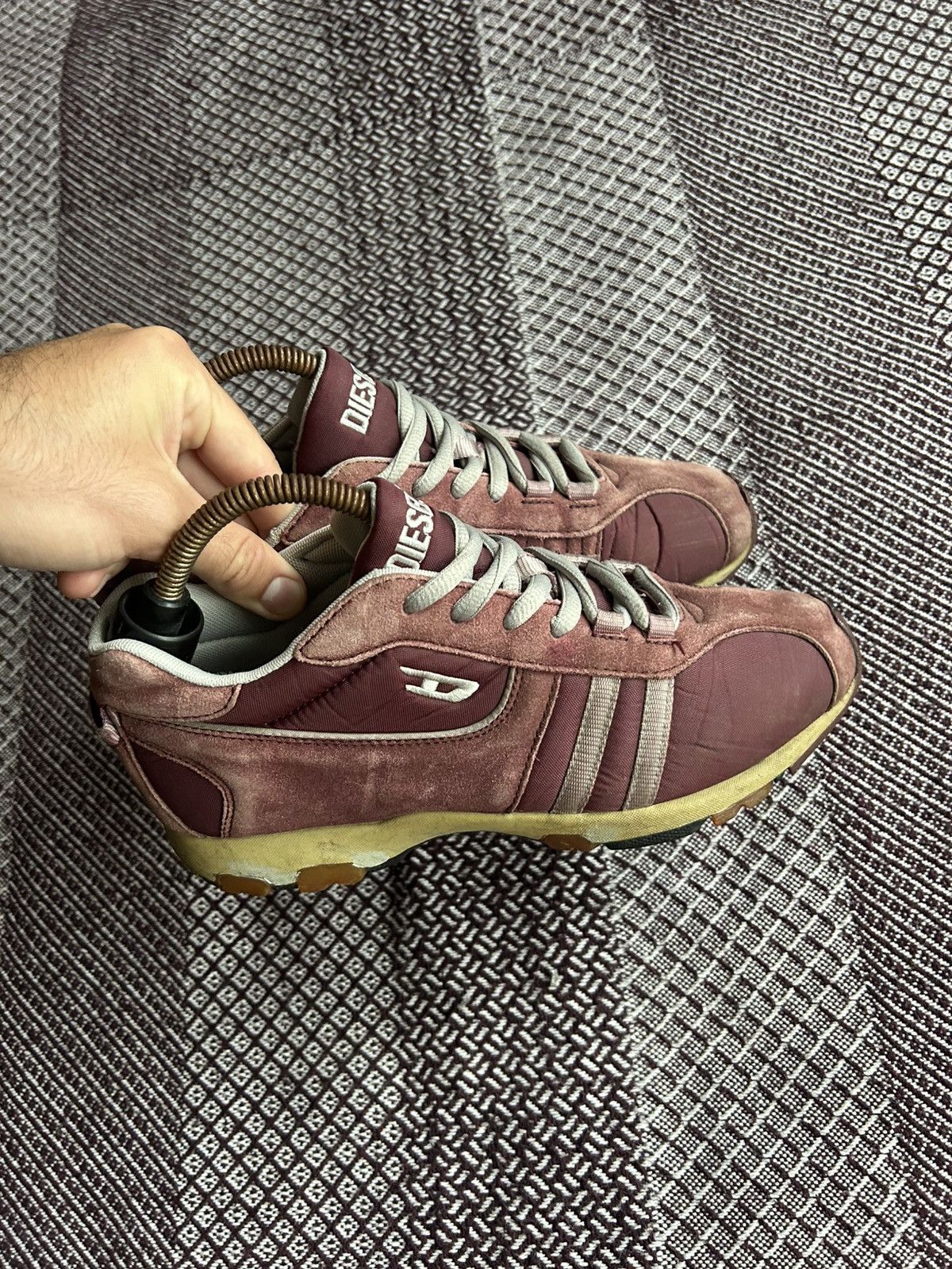 Diesel Vintage Diesel Footwear Low Top Shoes Streetwear Style Rare Size US 8.5 / IT 38.5 - 7 Thumbnail