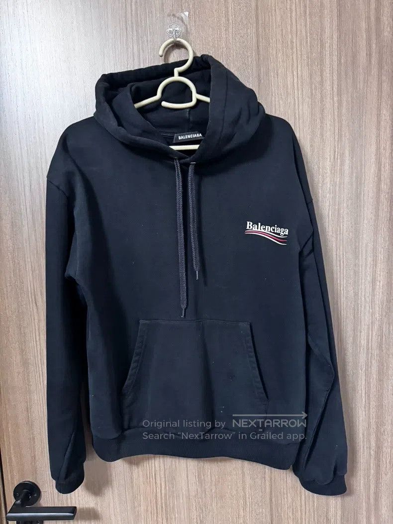 Balenciaga Balenciaga Hooded Sweatshirt, Men's Size S Size US S / EU 44-46 / 1 - 1 Thumbnail