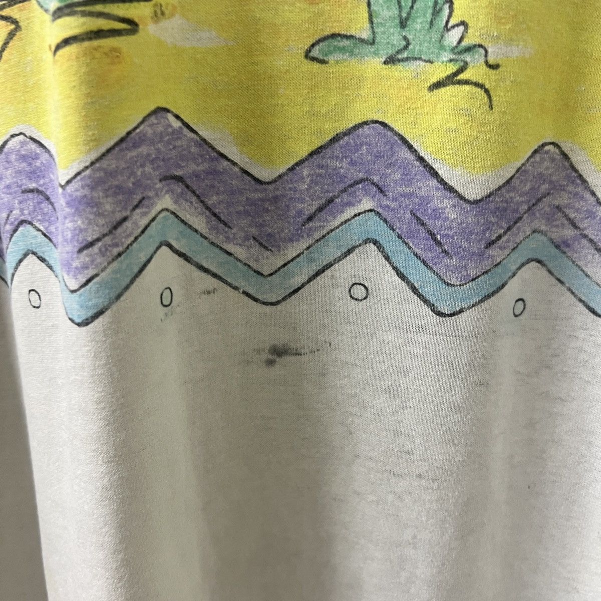 Vintage VTG 90s KWBL TEE Size US XXL / EU 58 / 5 - 4 Thumbnail