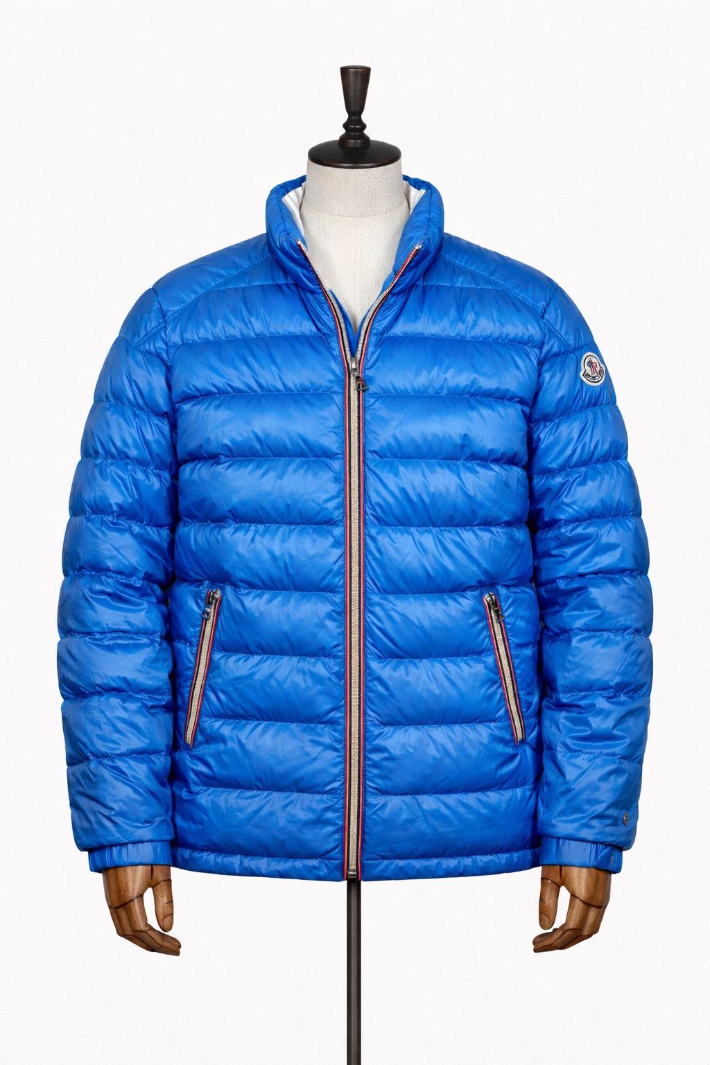 Moncler Original Moncler Gaston Blue Puffer Nylon Jacket Size 14Y Size US S / EU 44-46 / 1 - 2 Thumbnail