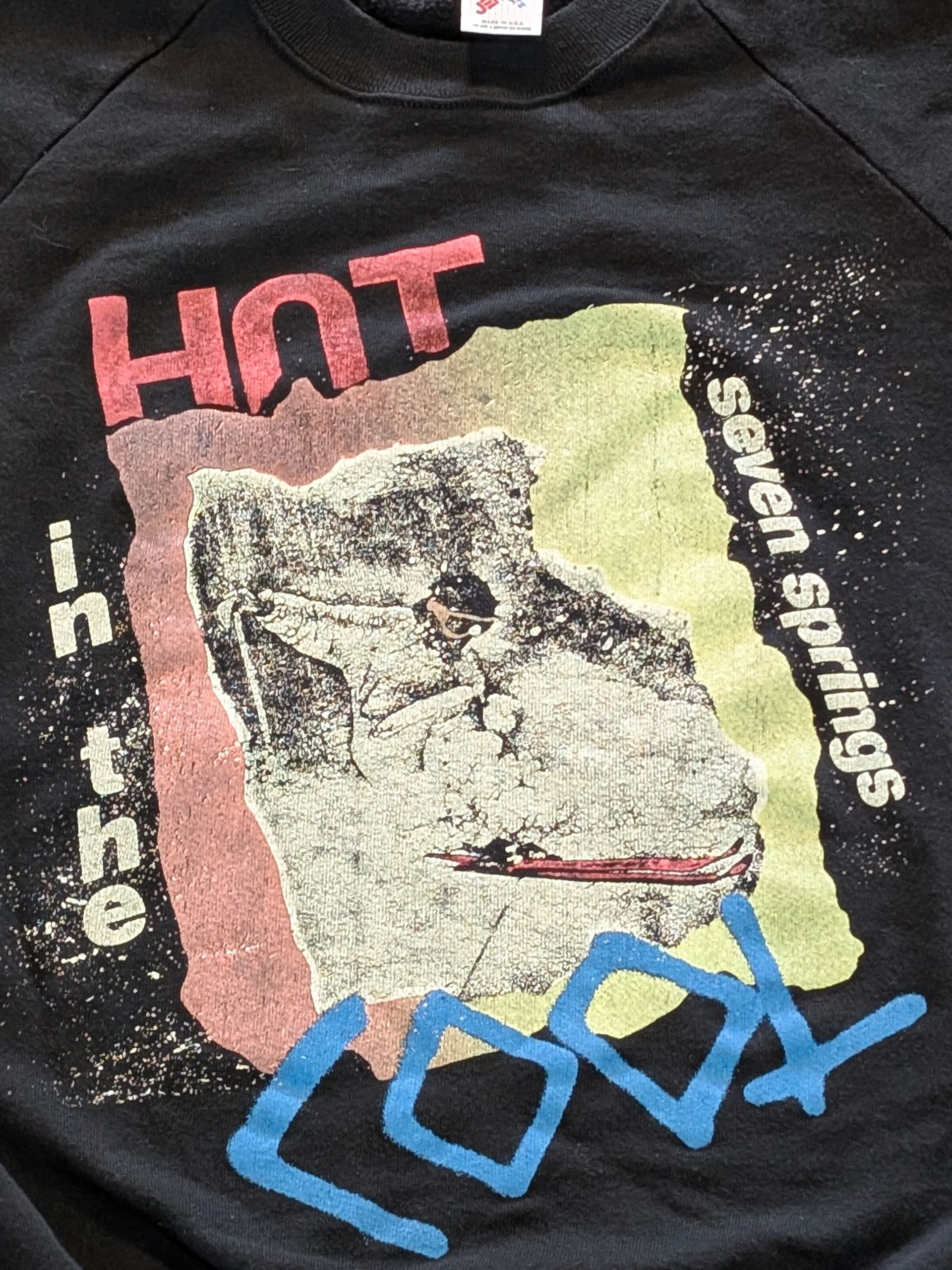 Jerzees 80's Jerzees Skiing Seven Springs Crewneck Size - XL Size US XL / EU 56 / 4 - 2 Thumbnail
