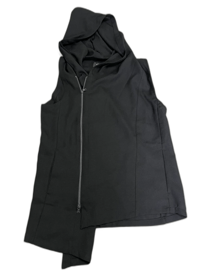 Yohji Yamamoto Asymmetrical Hooded Vest Coat for Women Size ONE SIZE - 1 Thumbnail