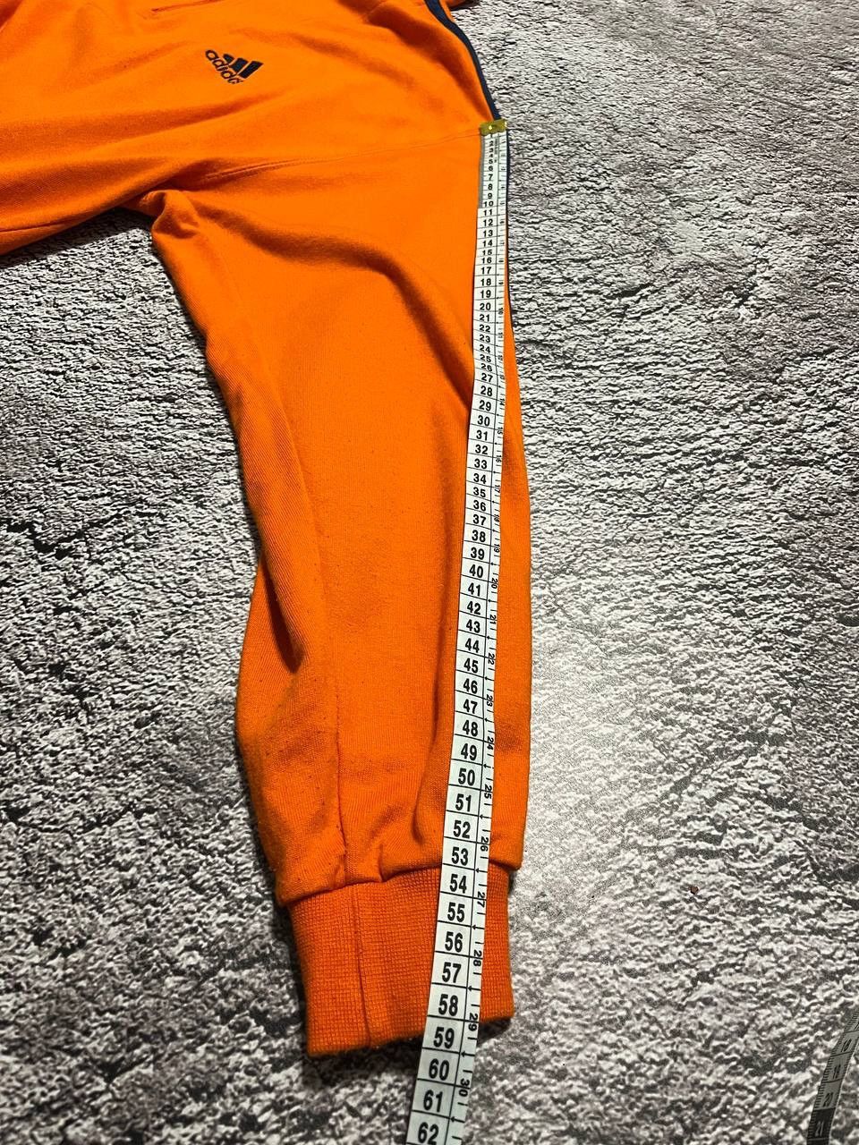 Adidas × Vintage Adidas Men's 3 Stripe Half Zip Crew Sweater in Orange/Black Size US M / EU 48-50 / 2 - 9 Thumbnail