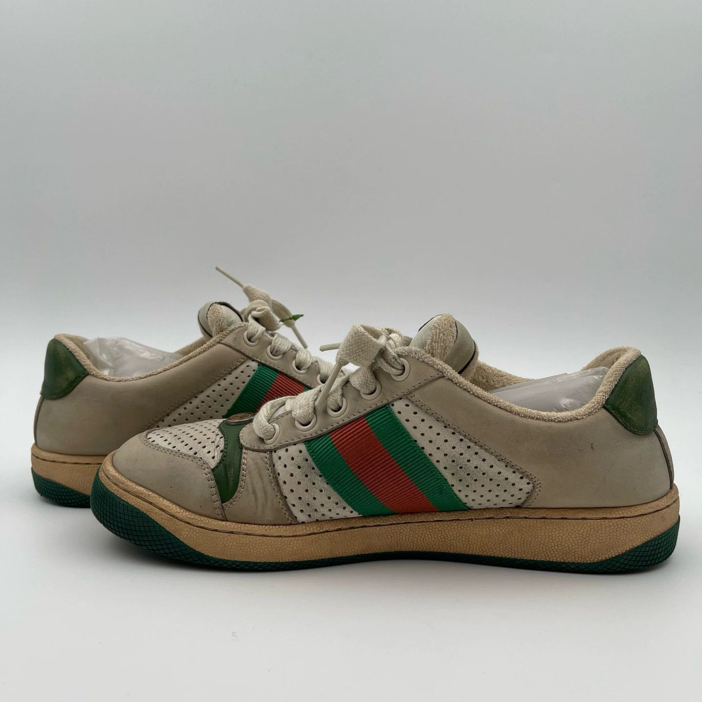 Gucci Gucci Women's Distressed Sneaker 37 Size US 6.5 / IT 36.5 - 5 Thumbnail