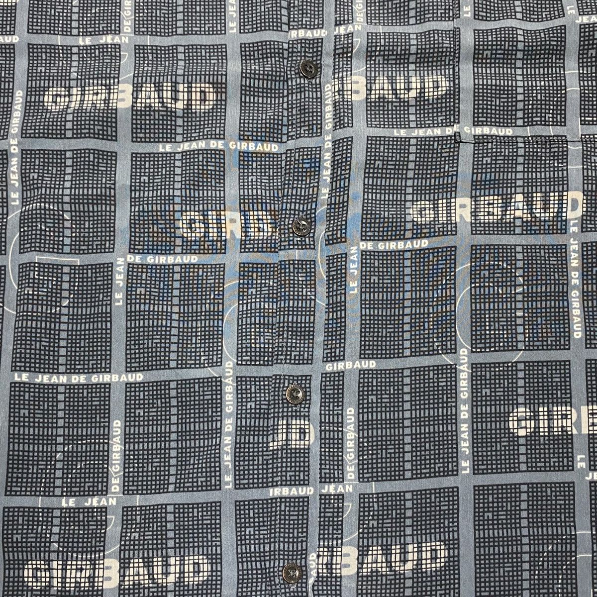 Marithe + Francois Girbaud Marithe + Francois Girbaud All Over Print Shirt Button Ups Size US XXL / EU 58 / 5 - 3 Thumbnail