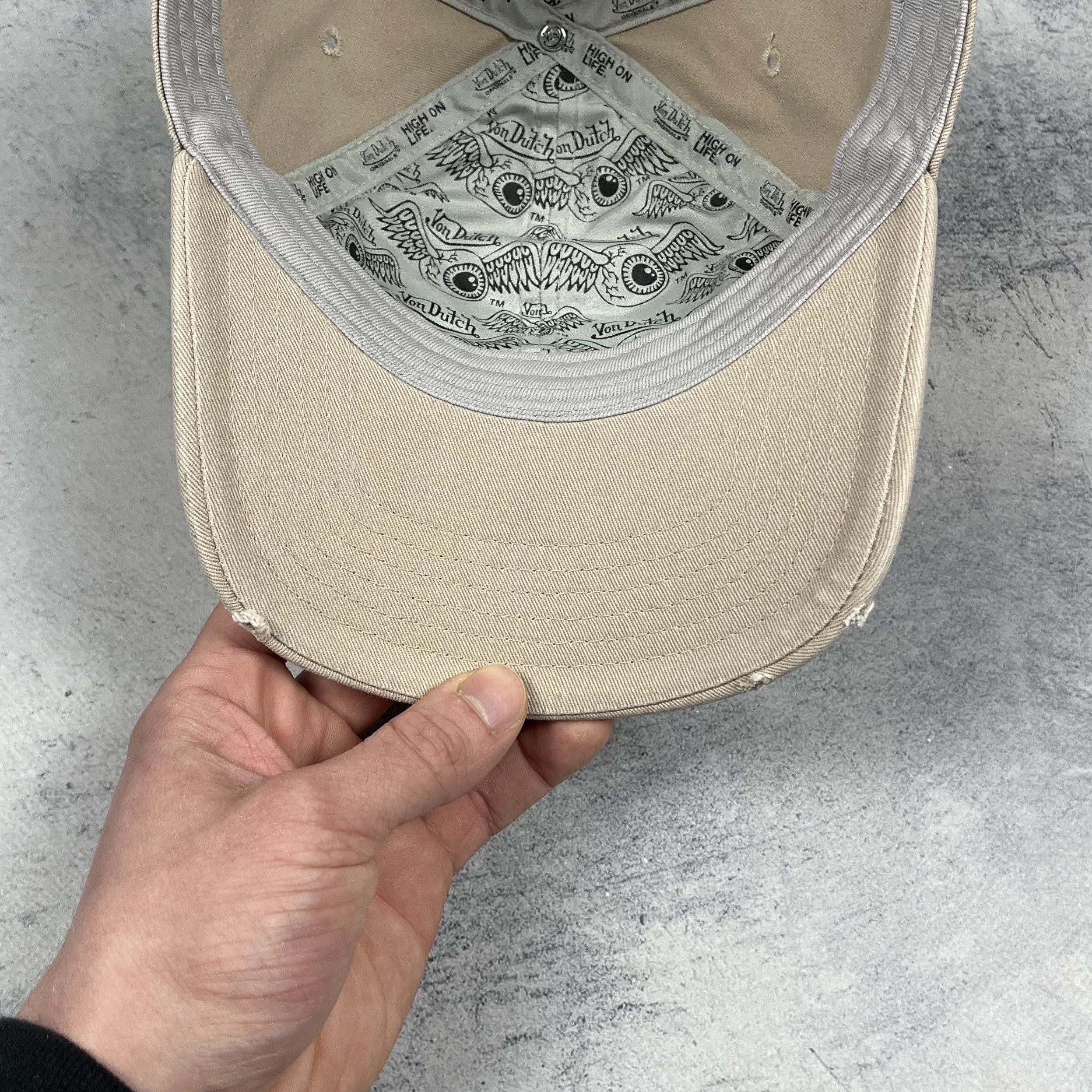 Von Dutch Von Dutch Big Reversible Logo Baseball Cap Size ONE SIZE - 10 Thumbnail