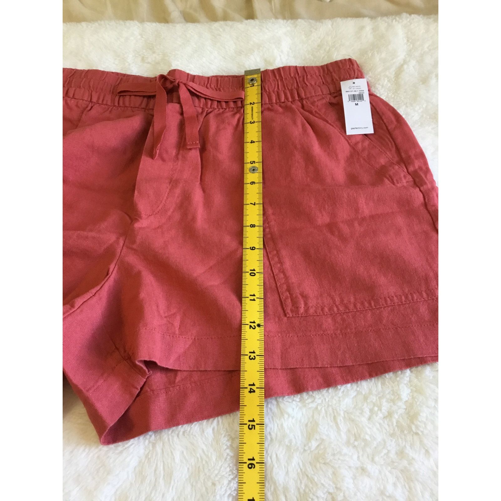 Gap GAP Factory Orange Desert Flower Pull-On Utility Shorts Size 32" / US 10 / IT 46 - 12 Thumbnail