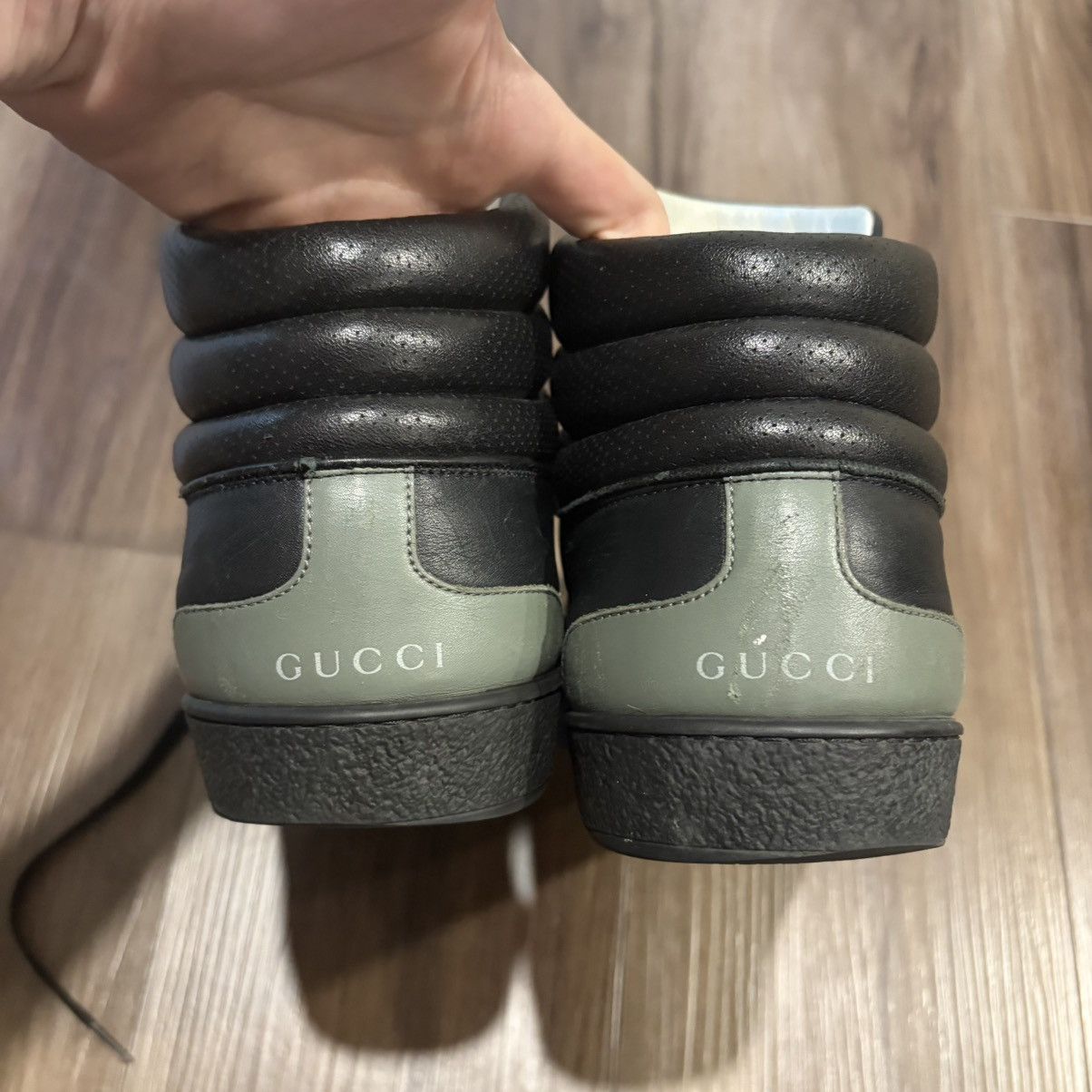 Gucci Gucci Ace hi-top trainers Size US 10 / EU 43 - 5 Thumbnail