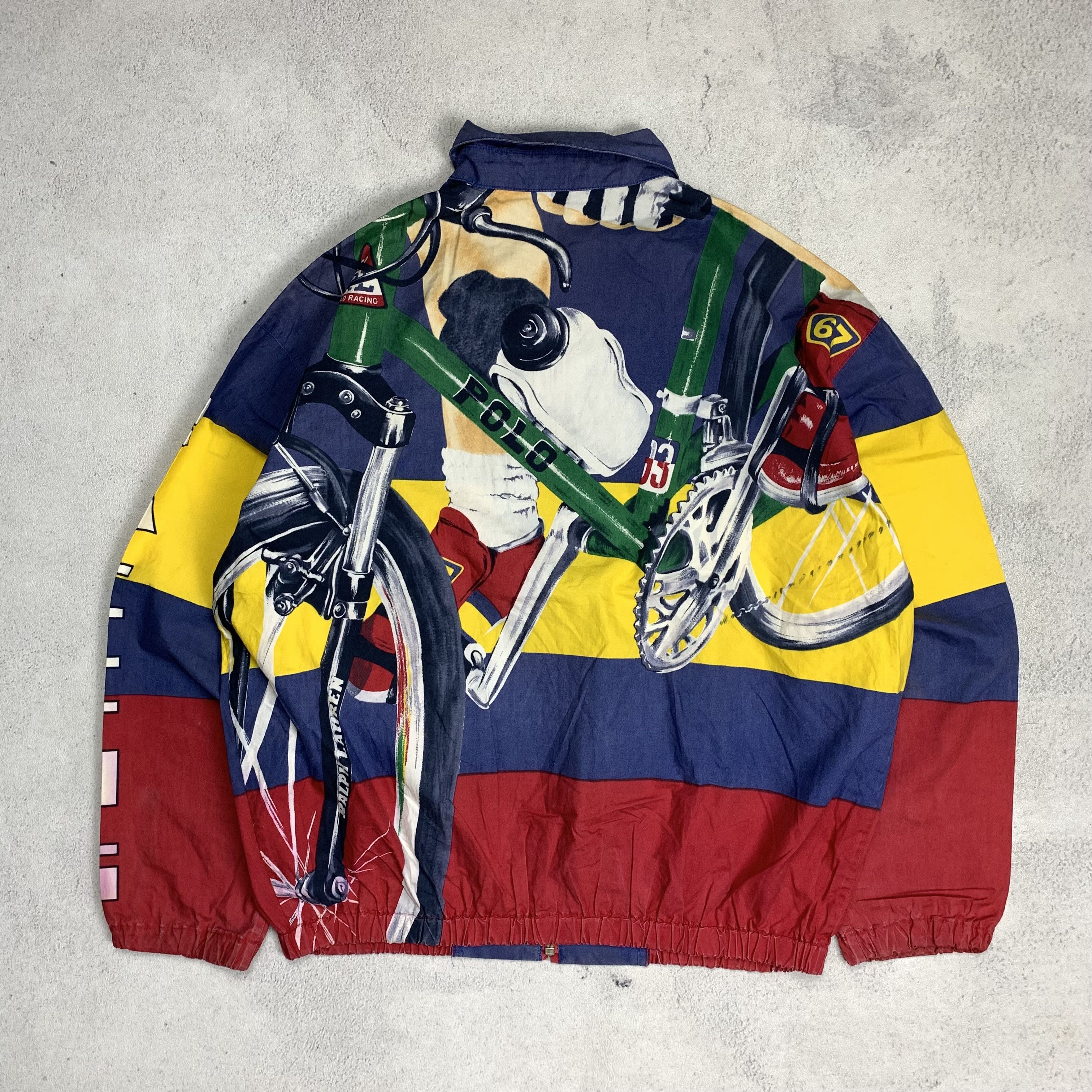 ジャケット・アウター Polo Sport Cycle 1992 beach stadium Polo Sport Cycle 1992 snow beach stadium Ralph Lauren Polo