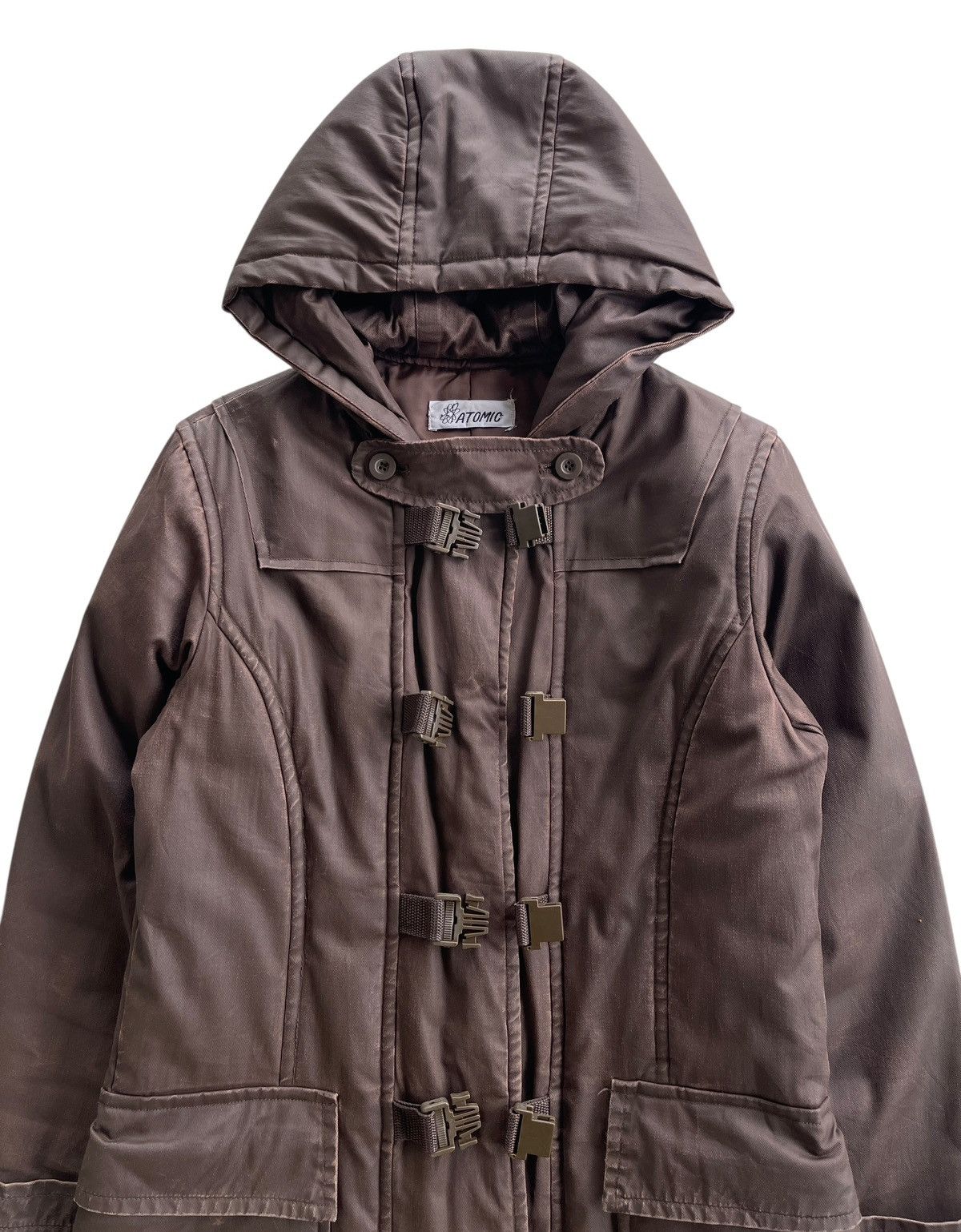 Atomic Atomic Waxed Parka Hooded Jacket Size M / US 6-8 / IT 42-44 - 4 Thumbnail