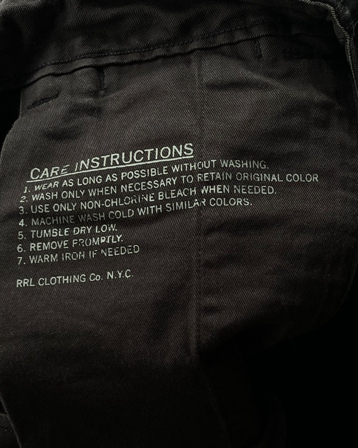 RRL Ralph Lauren RRL Chino Officers 29x32 Size US 30 / EU 46 - 7 Thumbnail