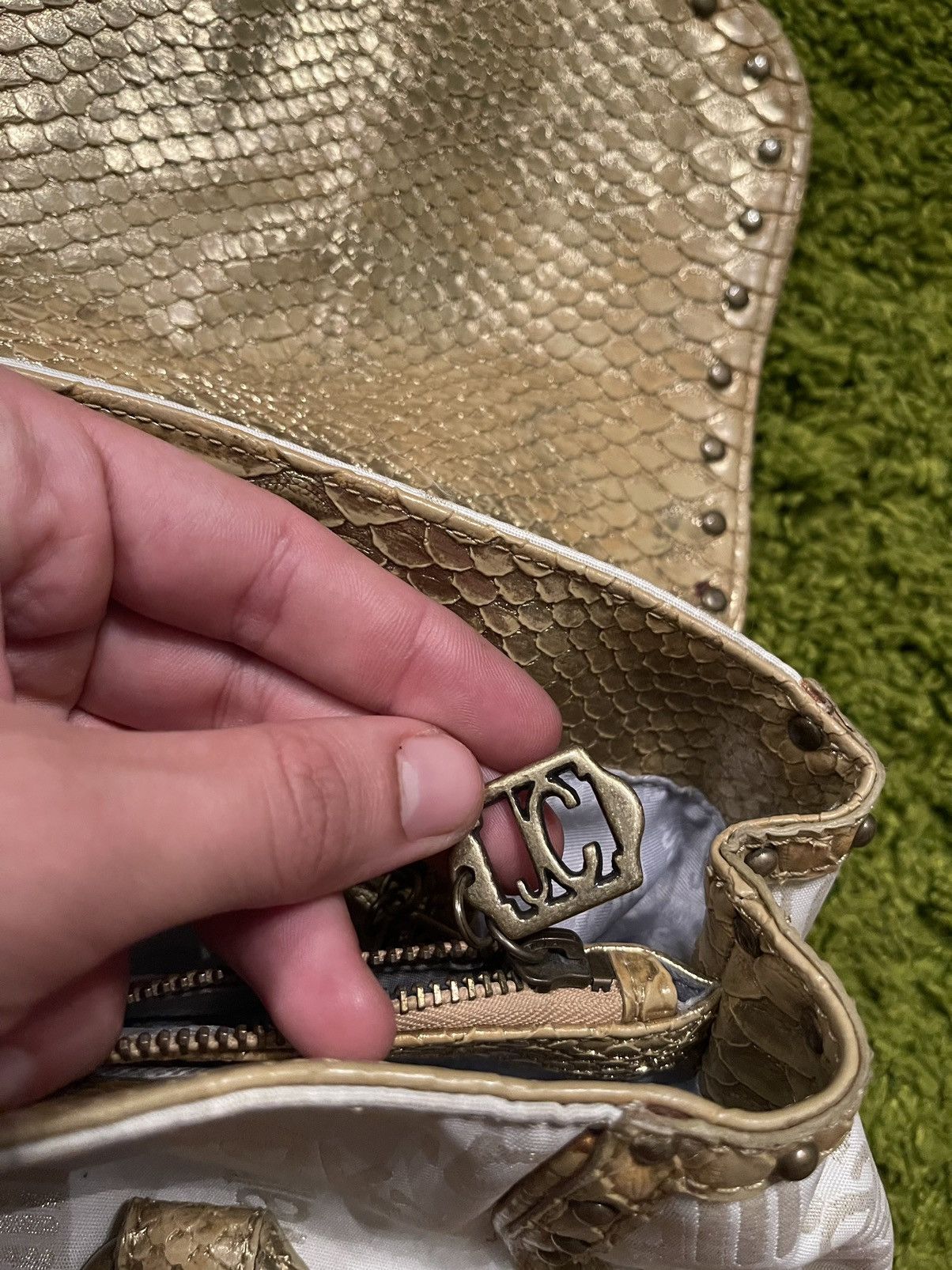 Just Cavalli × Roberto Cavalli × Vintage Just Cavalli 2000s vintage archive monogram bag Size ONE SIZE - 9 Thumbnail