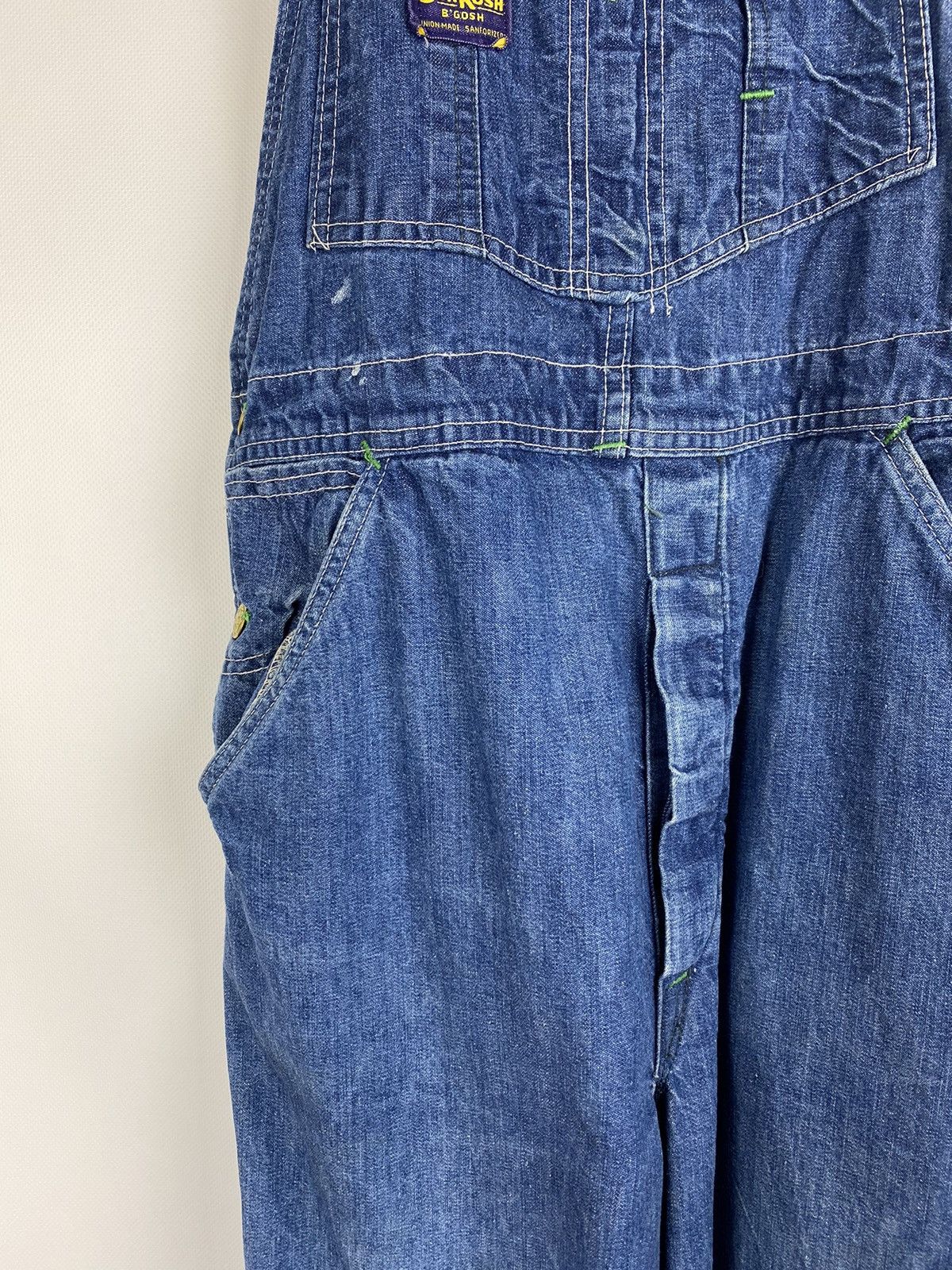 Oshkosh × Vintage OshKosh B’gosh Vintage men’s workwear denim bib overall Size US 32 / EU 48 - 6 Thumbnail