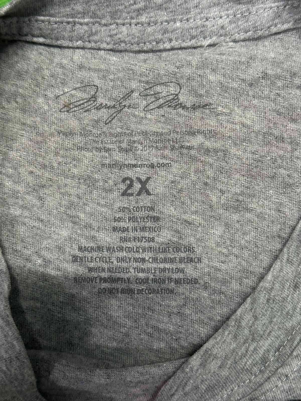 Band Tees Marilyn Monroe flawless . Size US L / EU 52-54 / 3 - 3 Thumbnail