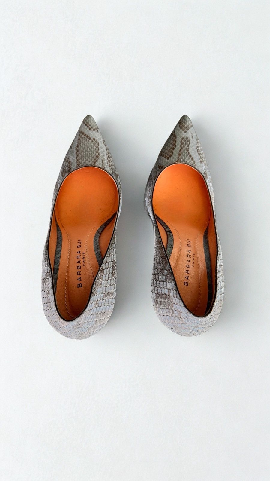Barbara Bui Barbara Bui Archival Italian Python Heels EU38 / UK5 Size US 8 / IT 38 - 5 Thumbnail