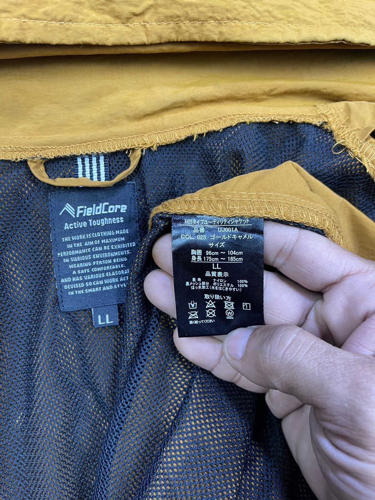 Japanese Brand Fieldcore Active Toughness Utility Work Jacket Size US L / EU 52-54 / 3 - 11 Thumbnail