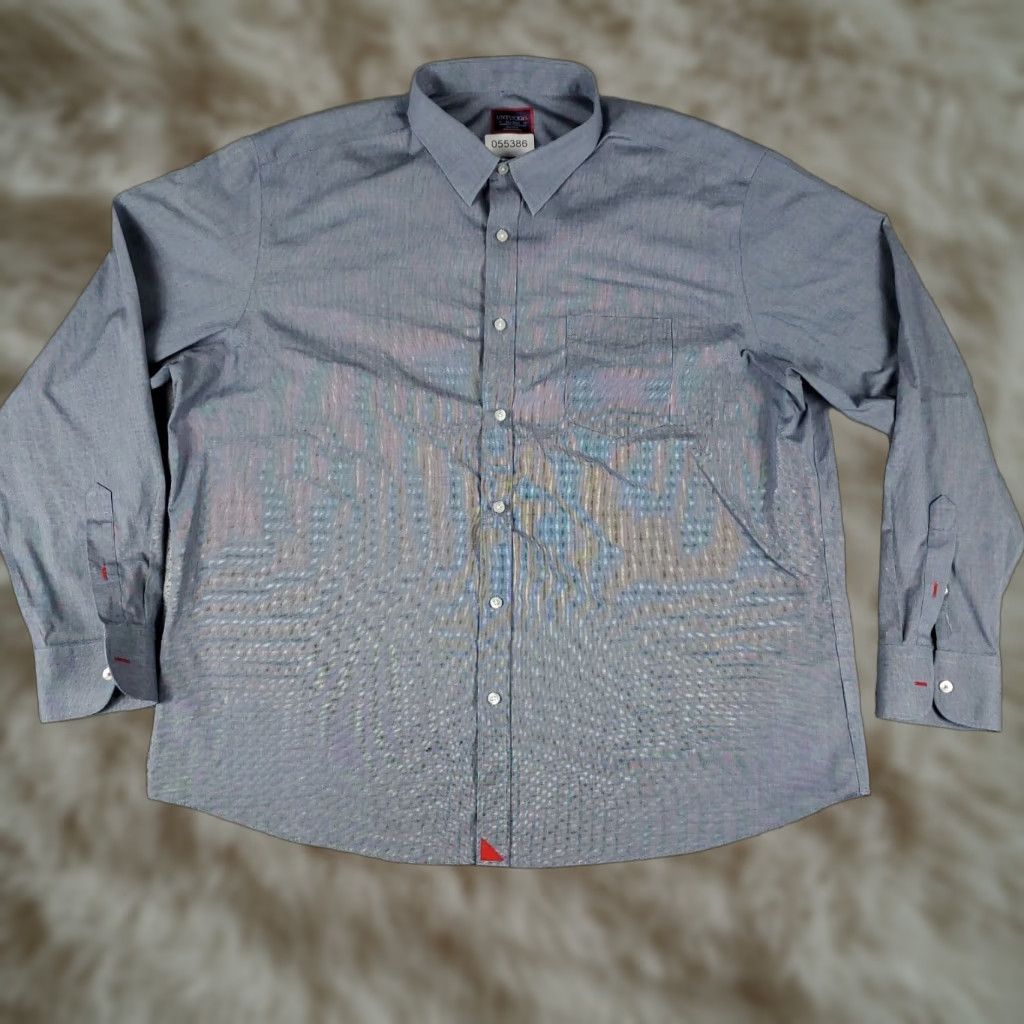 UNTUCKit UNTUCKit Shirt Mens 2XL Blue Casual Button Up Long Sleeve Size US XXL / EU 58 / 5 - 1 Thumbnail