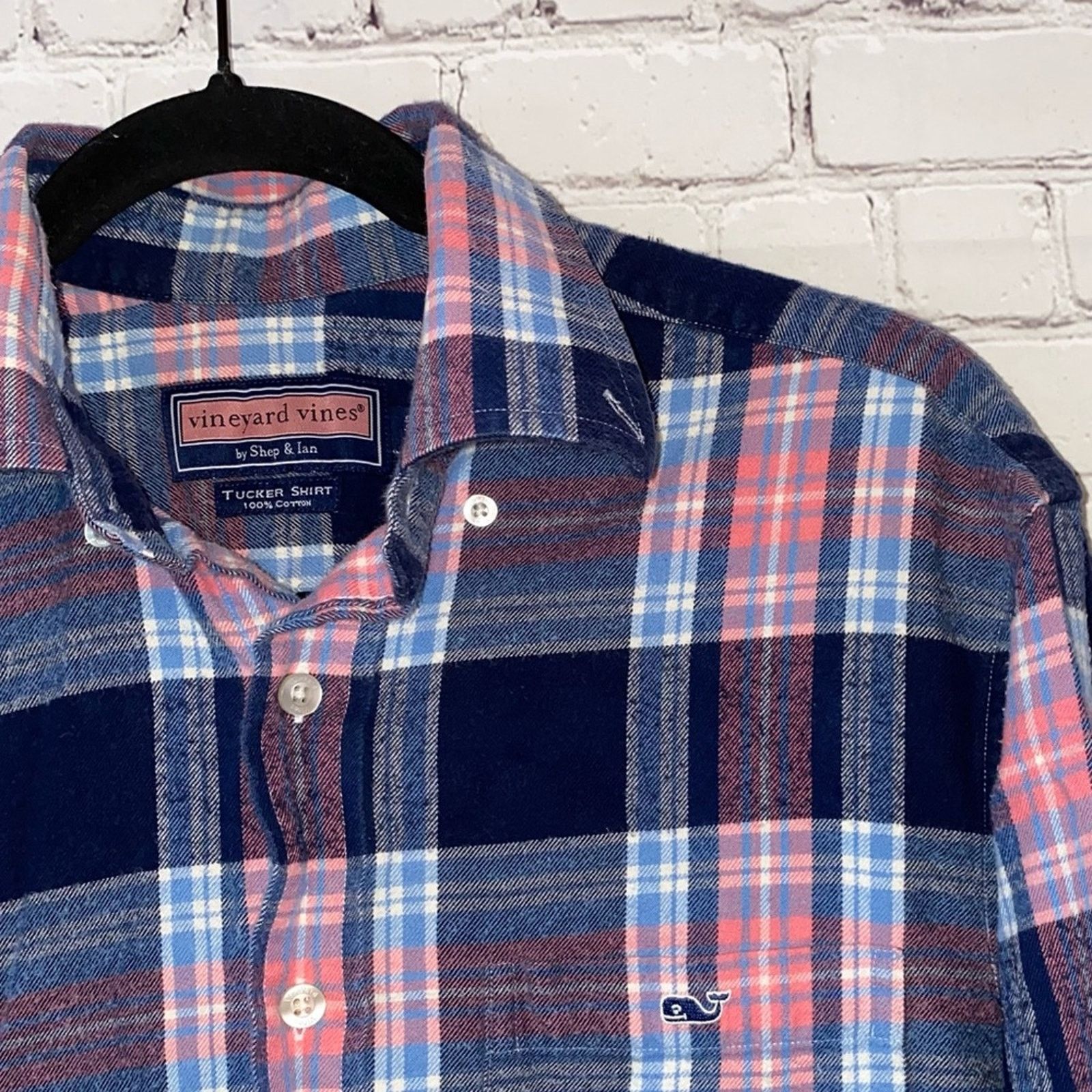 Vineyard Vines Vineyard Vines Tucker Shirt Plaid Button Down Flannel Shirt Size US S / EU 44-46 / 1 - 3 Thumbnail